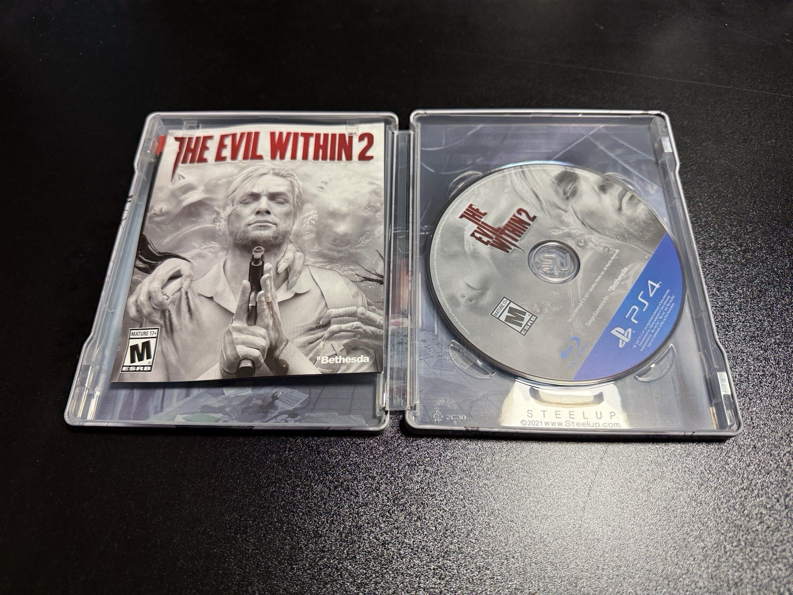 The Evil Within 2 Steelbook Edition For (Sony Playstation 4, 2017) Used