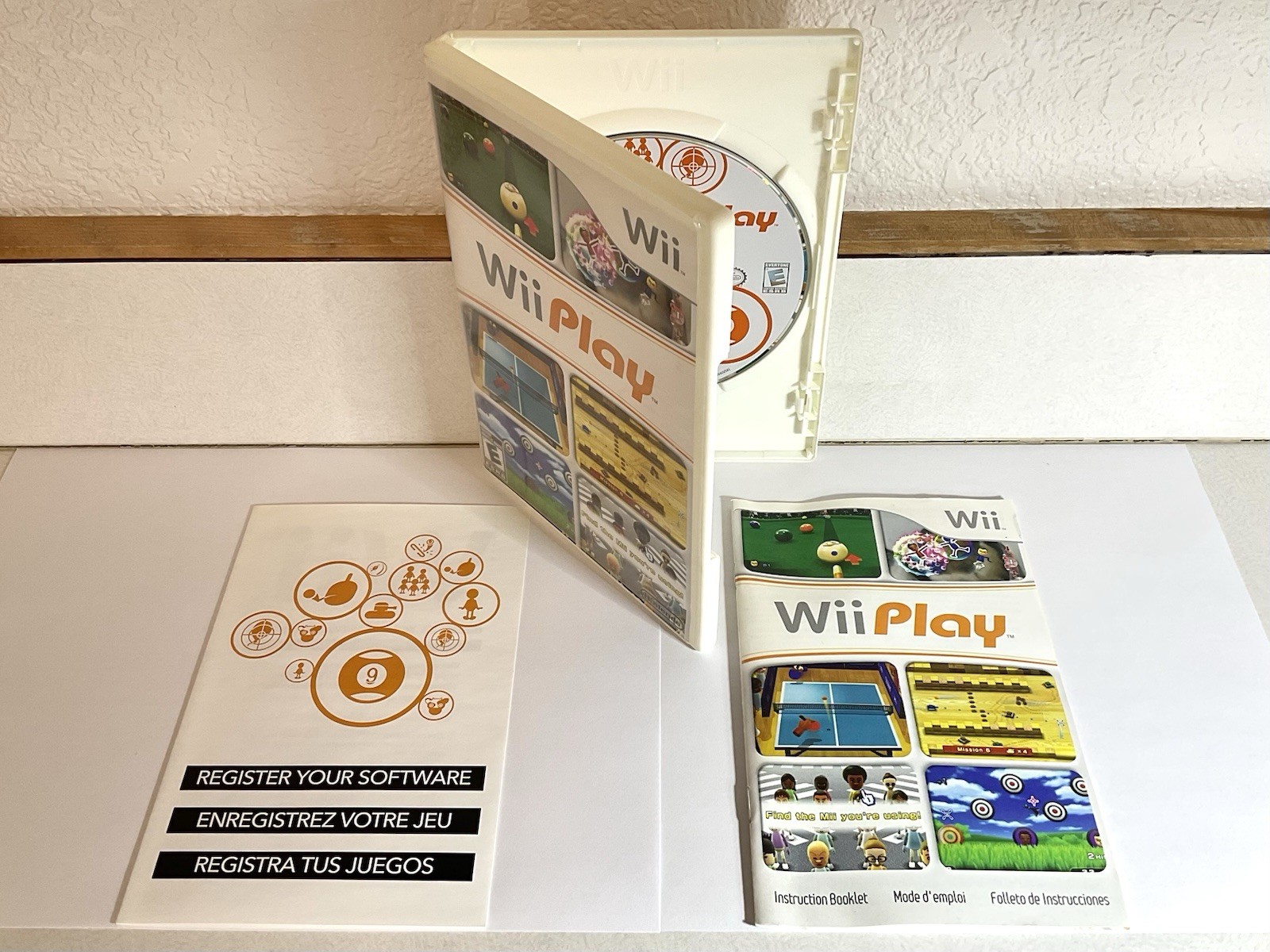 Nintendo Wii (2007) Wii Play — CIB TESTED WORKING