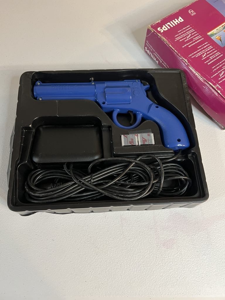 Philips CDi Peacekeeper Revolver New In Box for Mad Dog McCree Etc Not Included