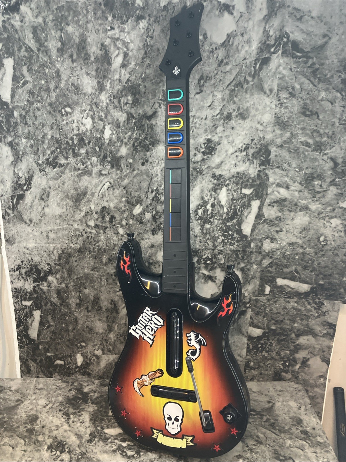 Guitar Hero PS3 Les Paul Wireless Guitar Controller RedOctane Sunburst 95451.805
