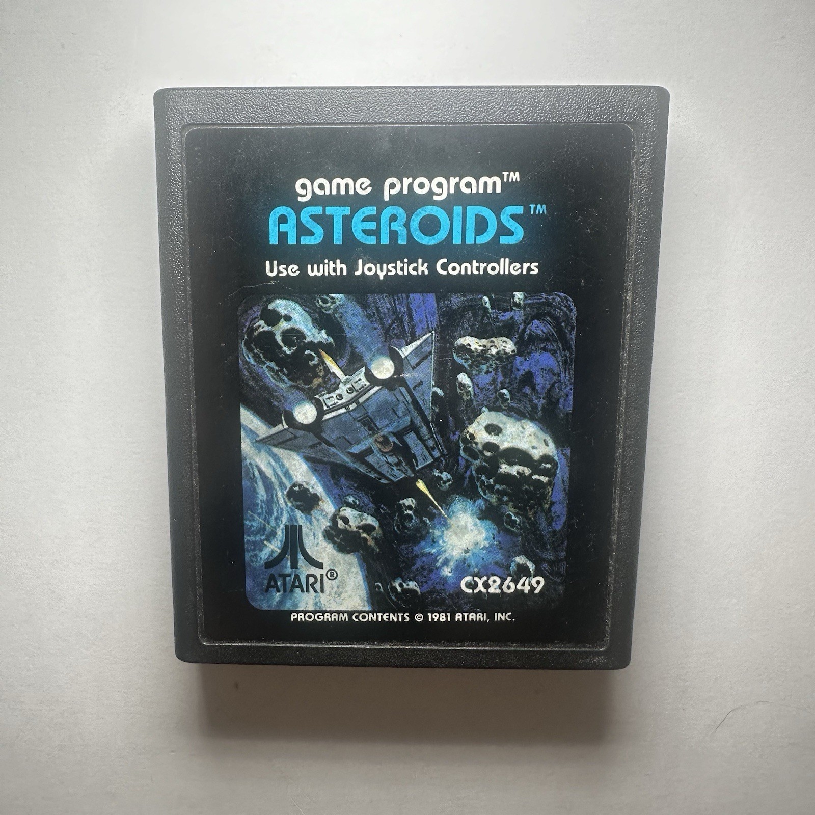 Asteroids (Atari 2600, 1981) Video Game – Cartridge Only – Tested