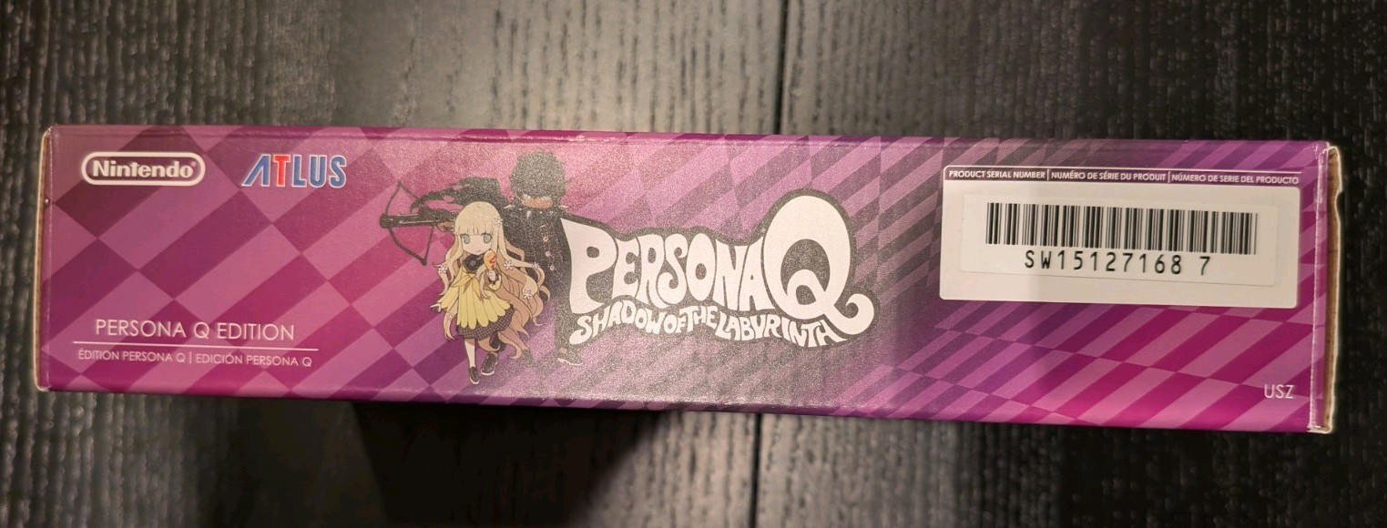 Nintendo 3DS XL Persona Q Shadow of the Labyrinth US Model Excellent Condition