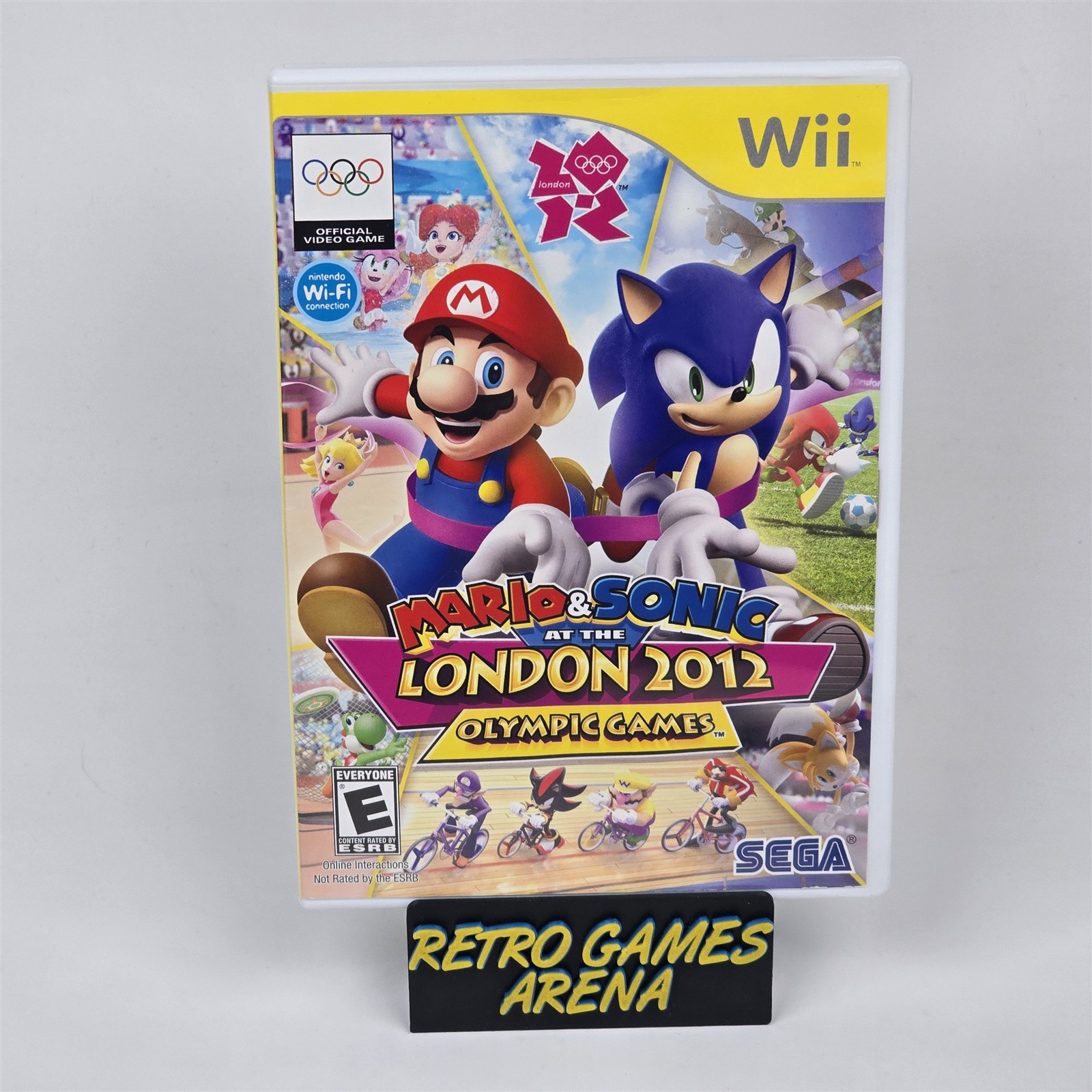 Mario & Sonic at the London 2012 Olympic Games (Nintendo Wii) CIB COMPLETE