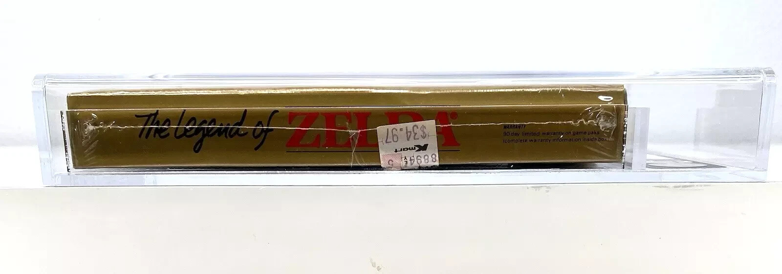 The Legend of Zelda New Nintendo NES 1987 Sealed WATA 8.5 A H-Seam Oval Seal
