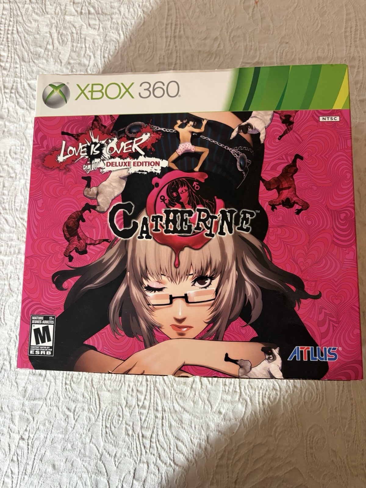 Catherine: “Love Is Over” Deluxe Edition Xbox 360, 2011 Complete, See Notes