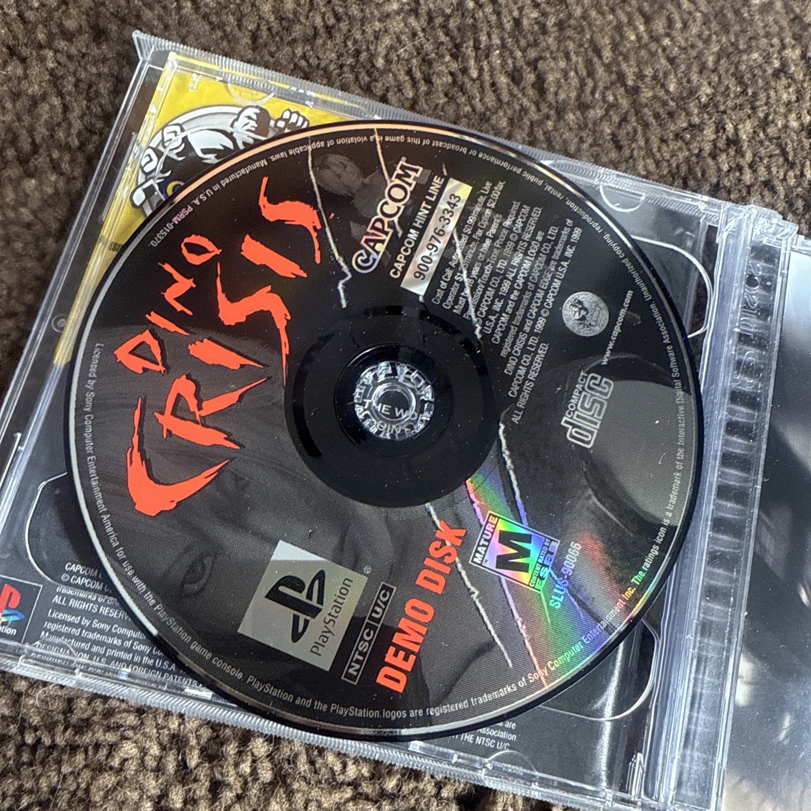 Resident Evil 3 Nemesis PS1 PlayStation 1 Complete CIB & 2 MINT Condition Discs!
