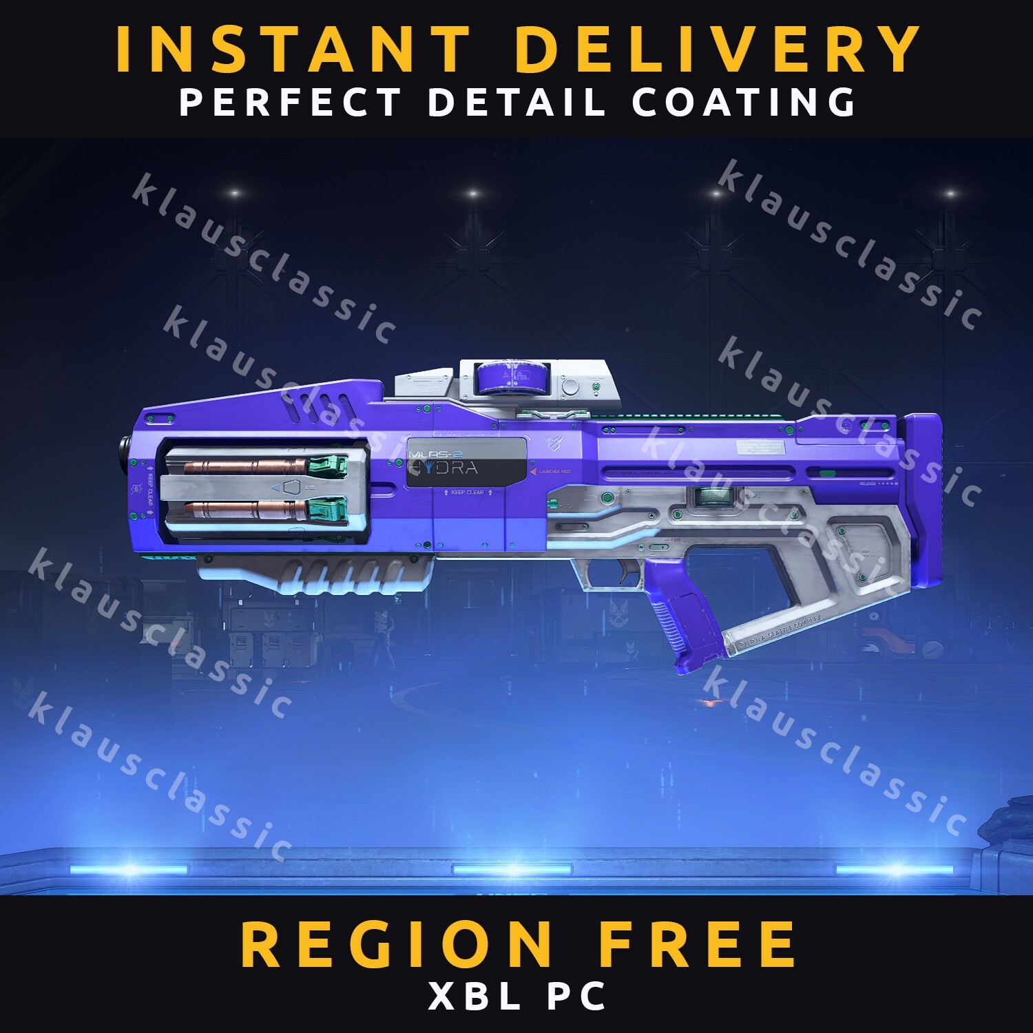 Halo Infinite: Perfect Detail MA40 Assault Weapon Coating | WCT Skin | Global