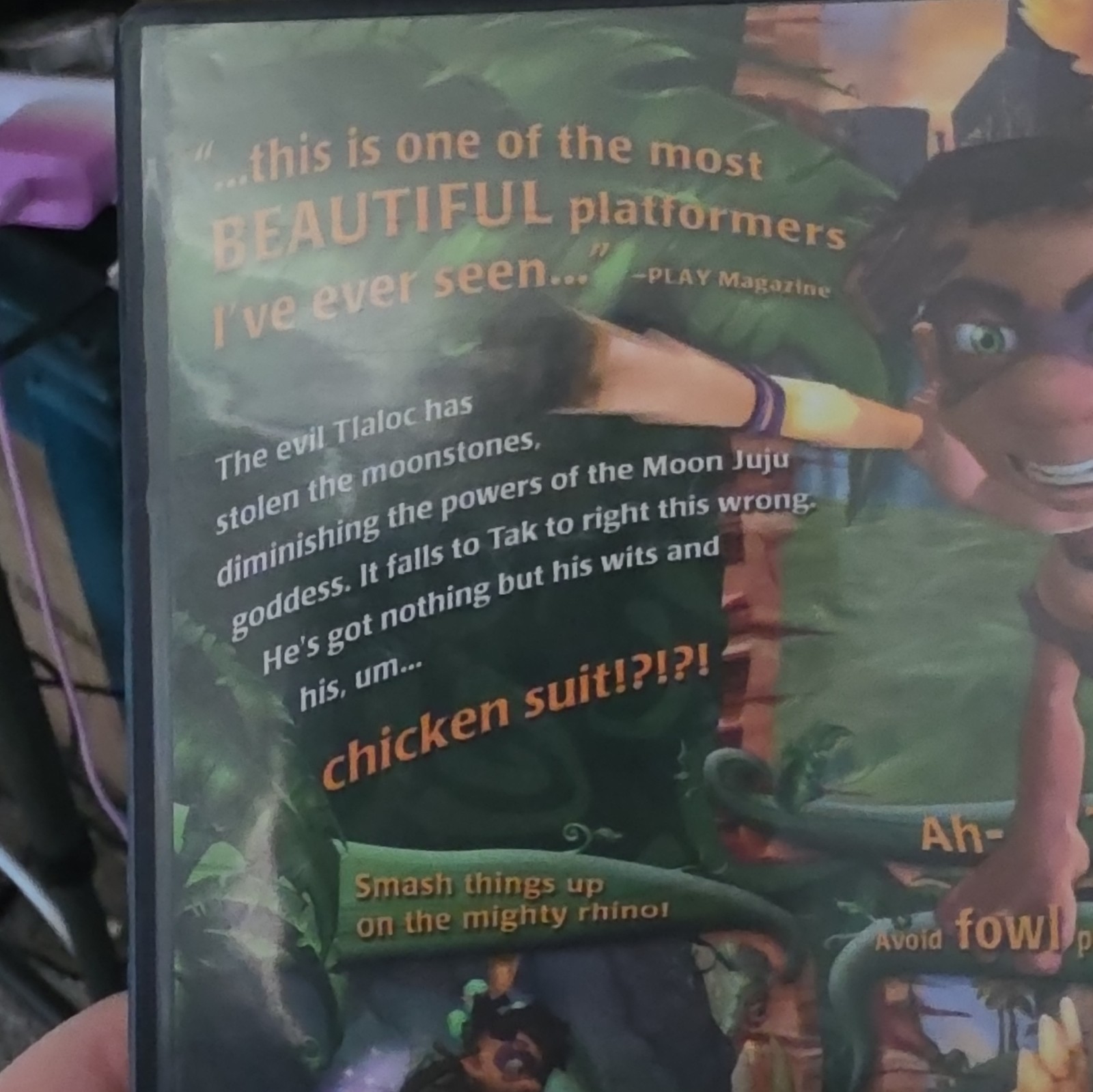 Tak and the Power of Juju – PS2 2003 E Rated Manual Included