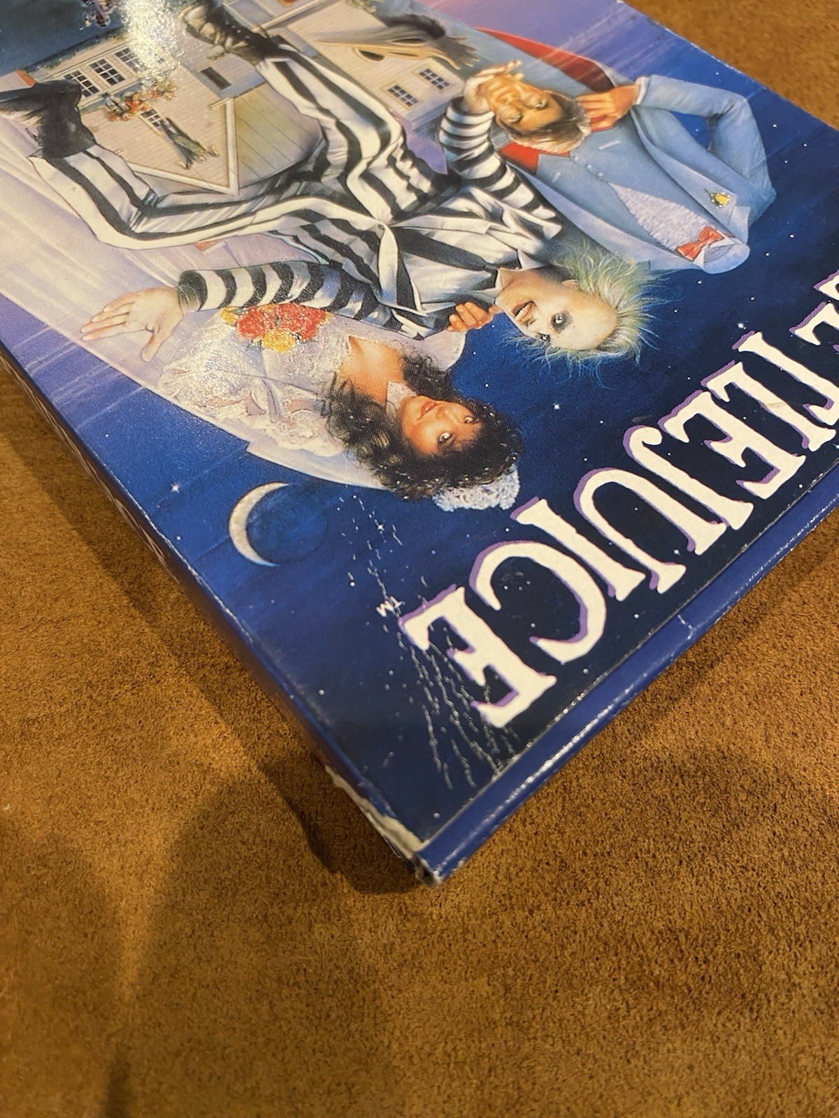 Beetlejuice (Nintendo NES) AUTHENTIC BOX + GAME & BOX PROTECTOR – NO MANUAL!