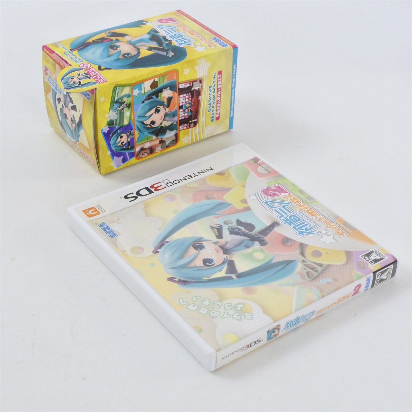 HATSUNE MIKU Project Mirai 2 Puchi Puku Pack Nintendo 3DS For JP System 2351 nds