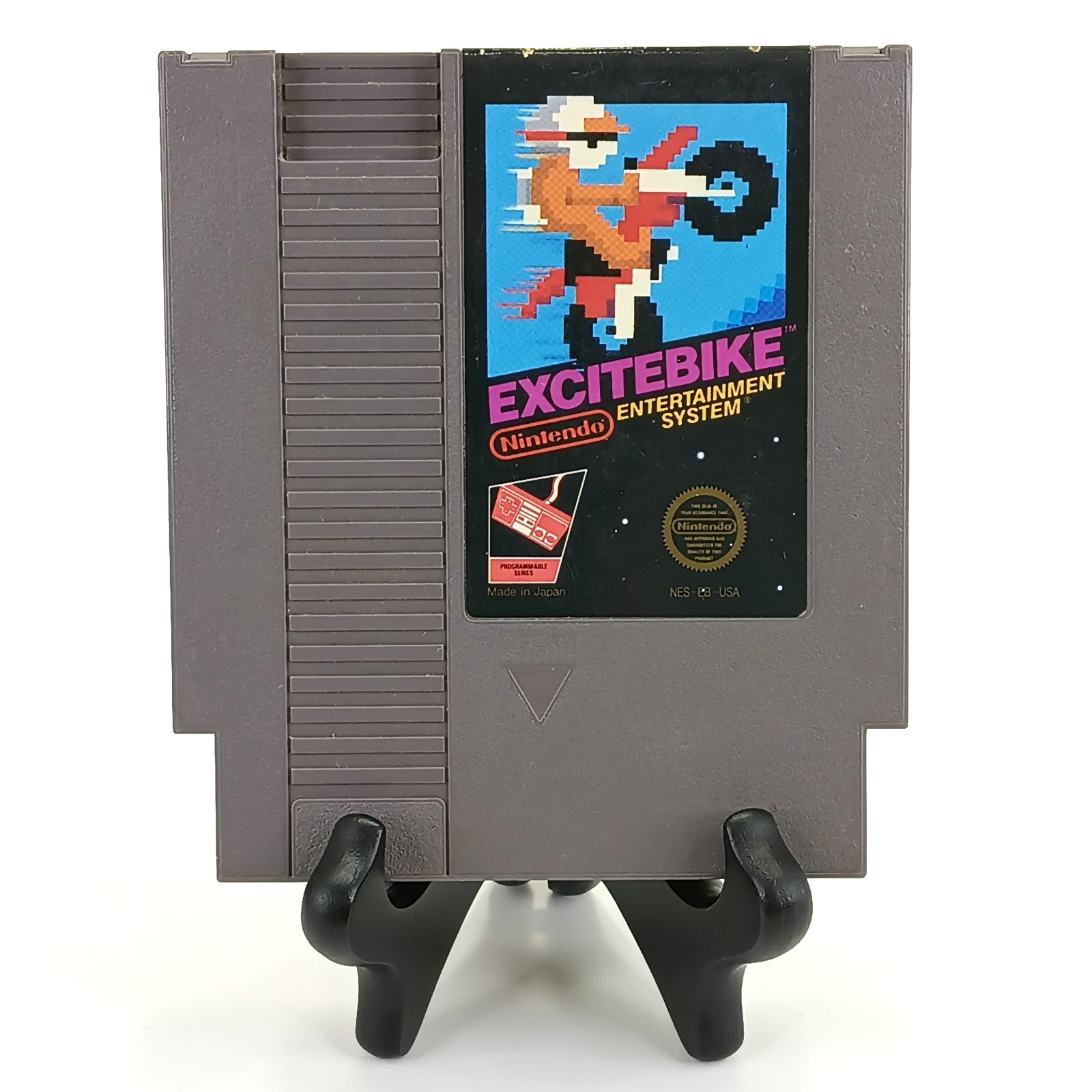 Excitebike NES Video Game Cartridge (Nintendo NES, 1985) Authentic Tested Works