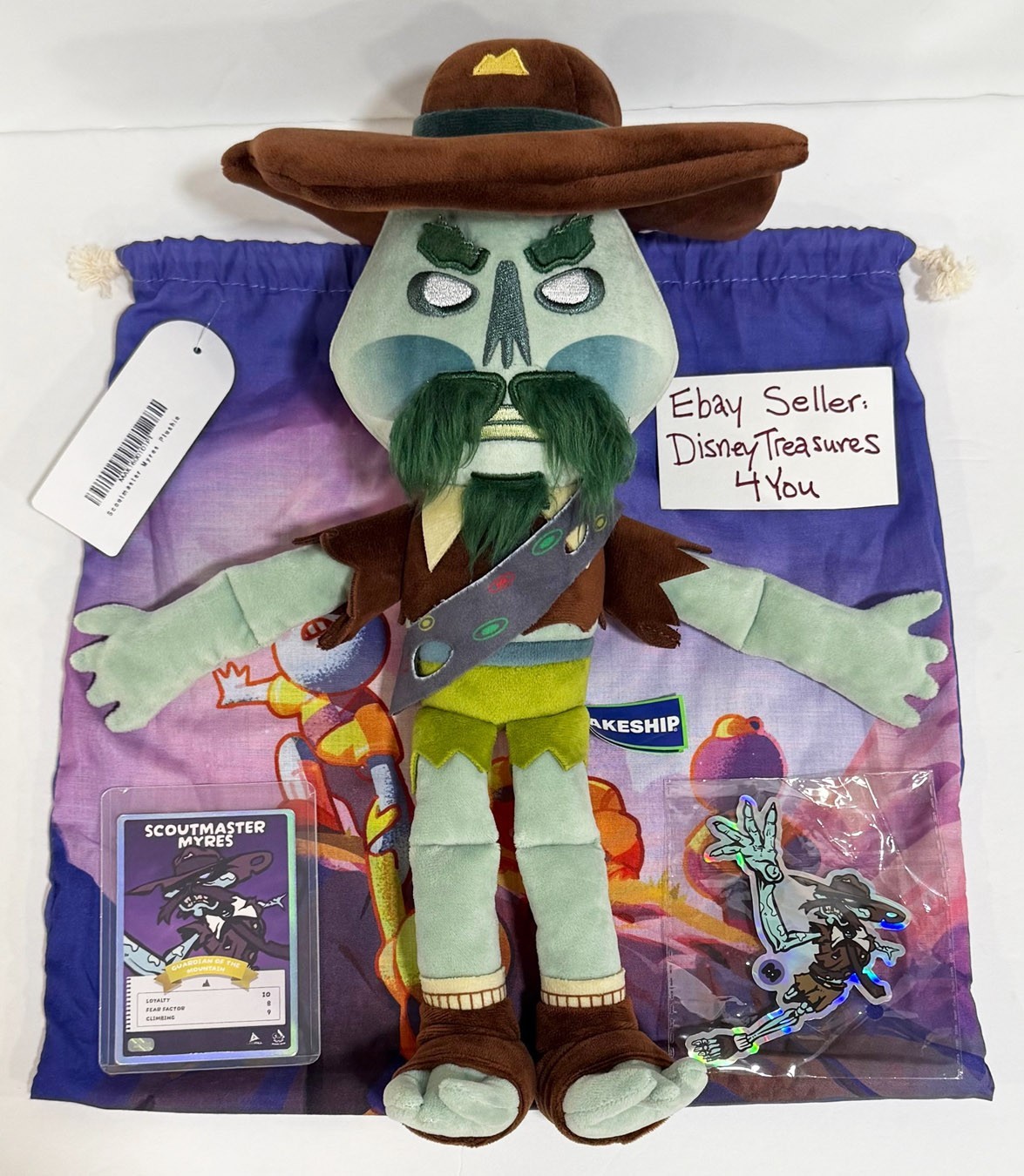 Official Makeship PEAK Scoutmaster Plush Landfall & Aggro Crab STEAM Game NEW