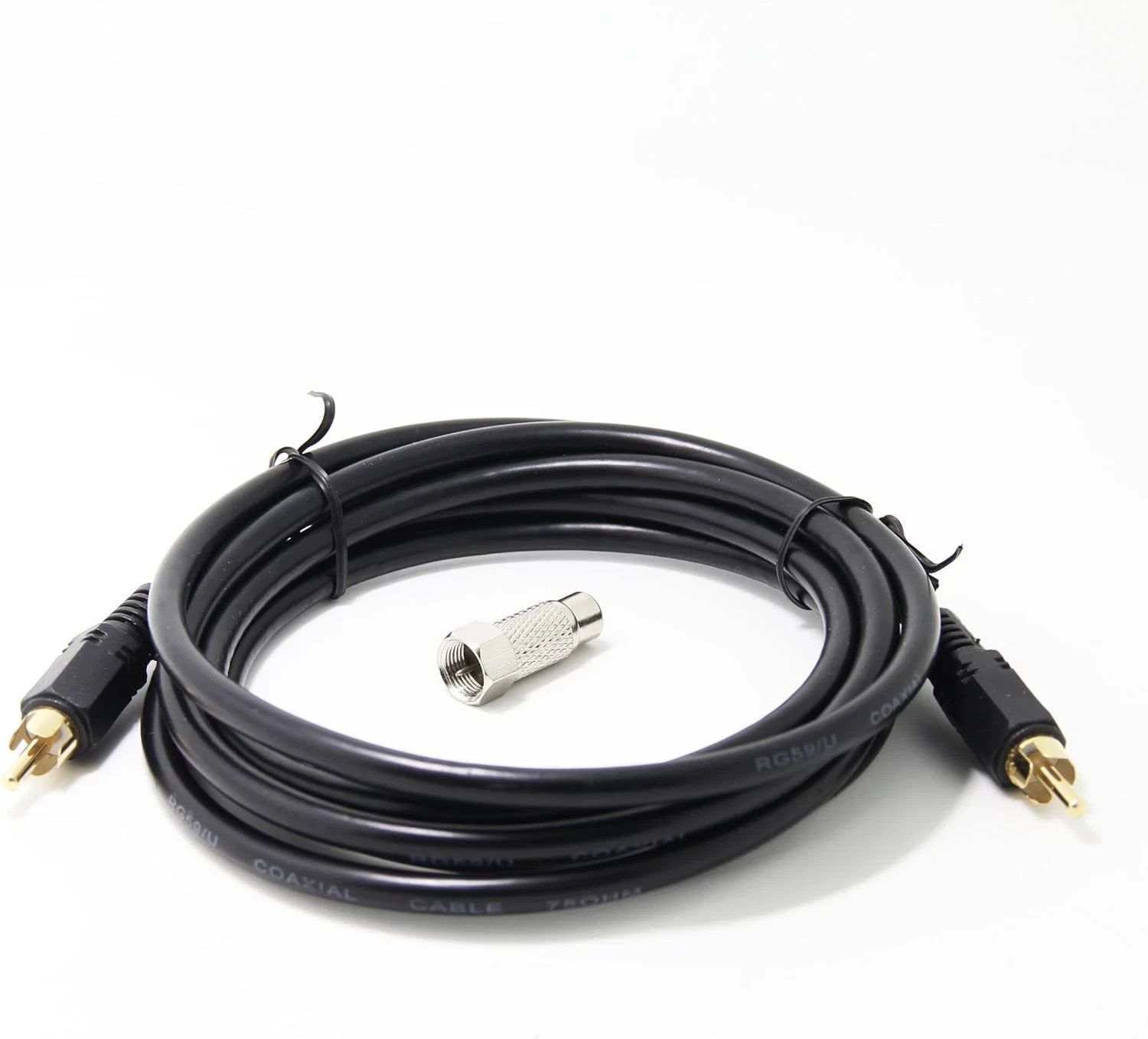 RCA Video Cable with RF TV Connector for Atari 2600 Jr 7800 Colecovision Intelli