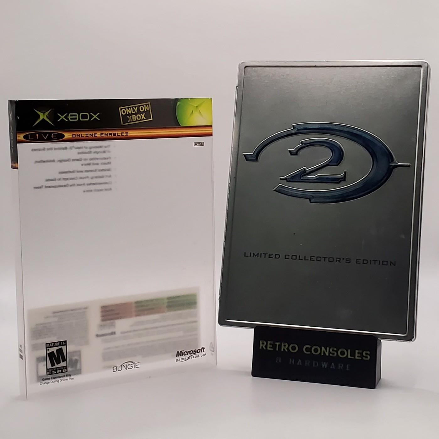 Halo 2: Limited Collector’s Edition Steelbook -Xbox, 2004) COMPLETE/Tested