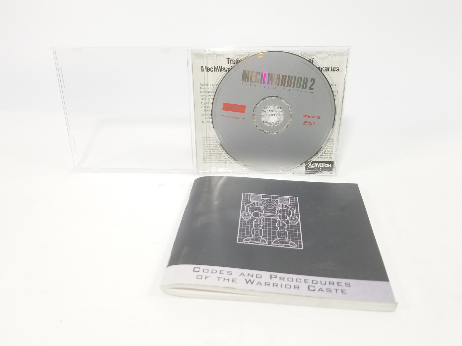 MechWarrior 2 Titanium Edition – With Manual – Windows – Activision 1998