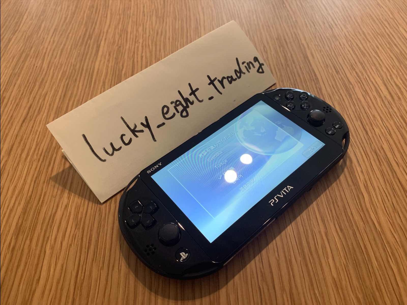 PS Vita Black PCH 2000 ZA11 Console Charger PSV Slim [CC]