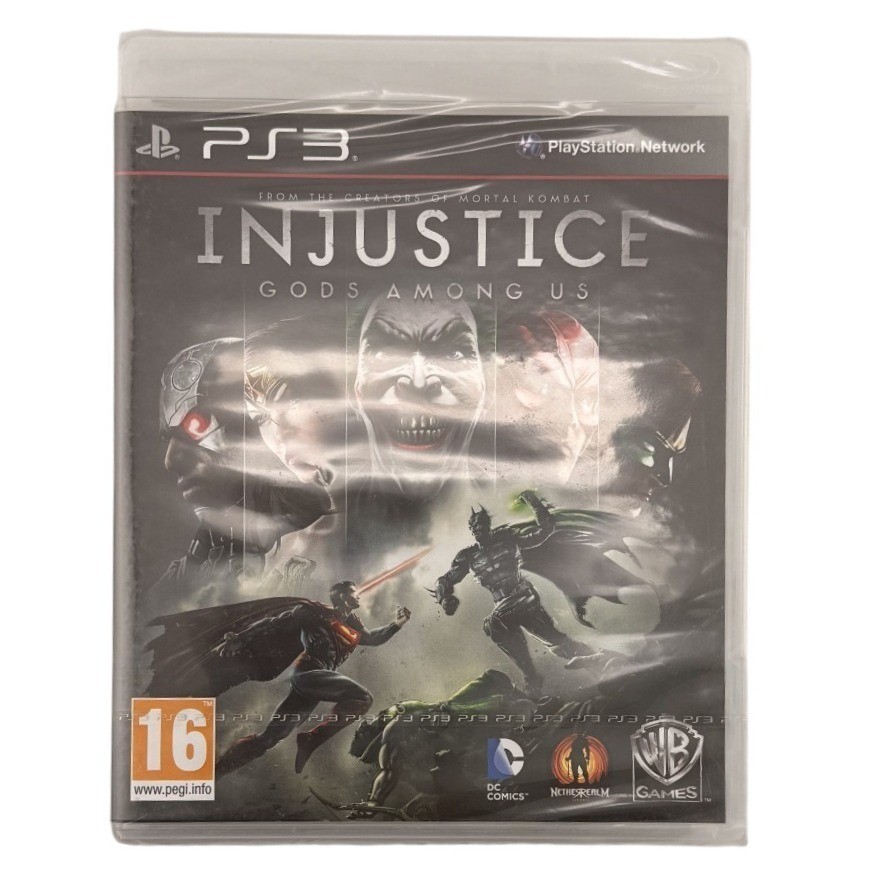 Injustice Gods Among Us PS3 Brand New Factory Sealed PlayStation 3 PAL PEGI 16