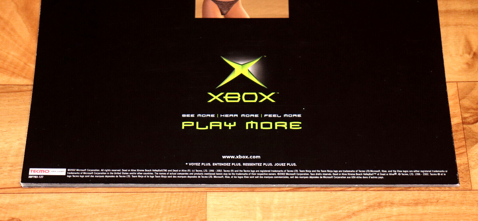 2003 Dead or Alive Xtreme Beach Volleyball Very Rare Calendar Collectible