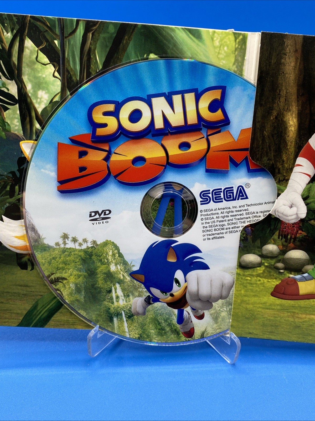 Sonic Boom: Fire & Ice (Nintendo 3DS, 2016) Complete. (WITH BONUS DVD) Tested
