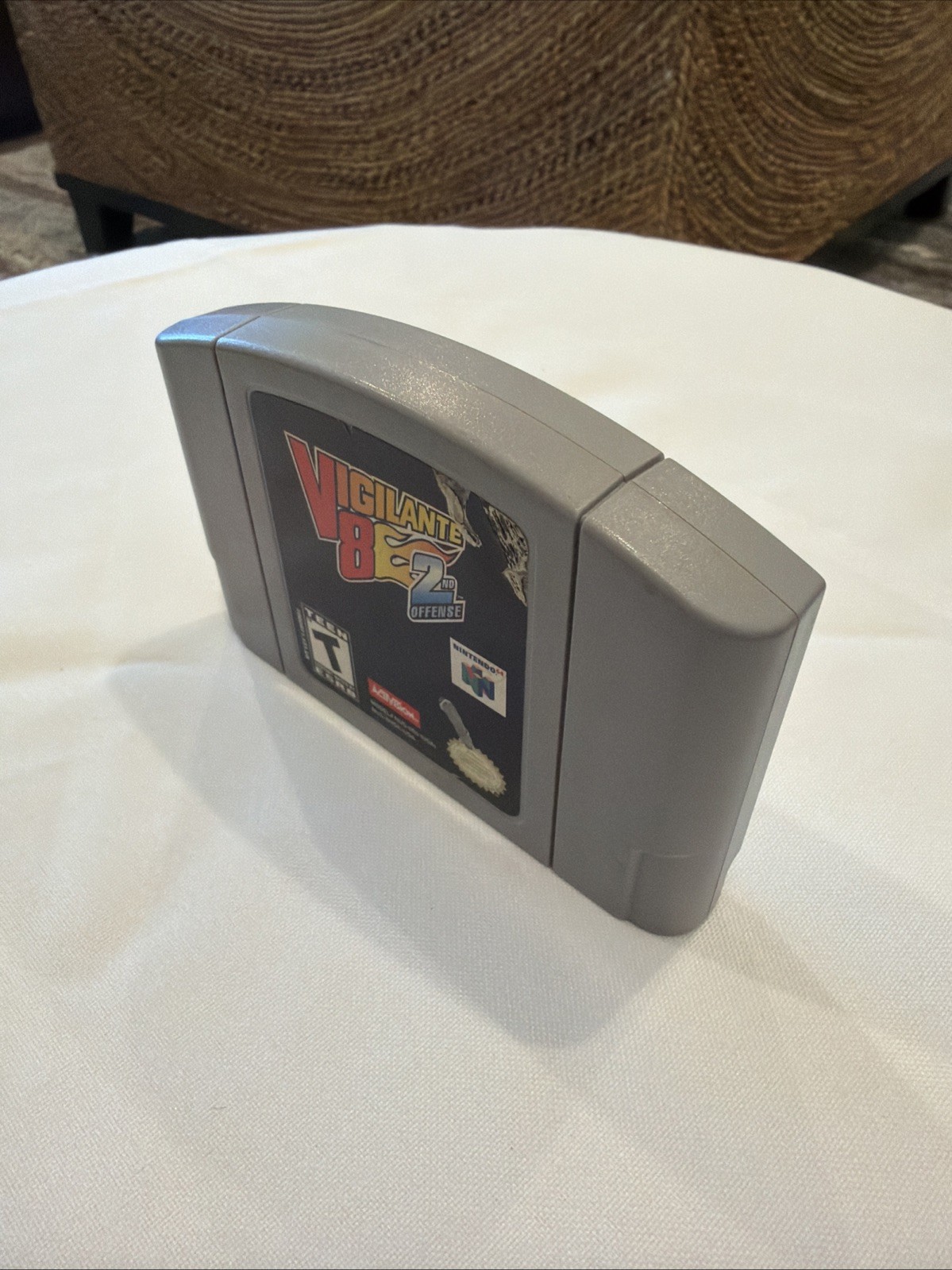 Vigilante 8 2nd Offense Nintendo 64 N64 Authentic Cartridge Tested Working