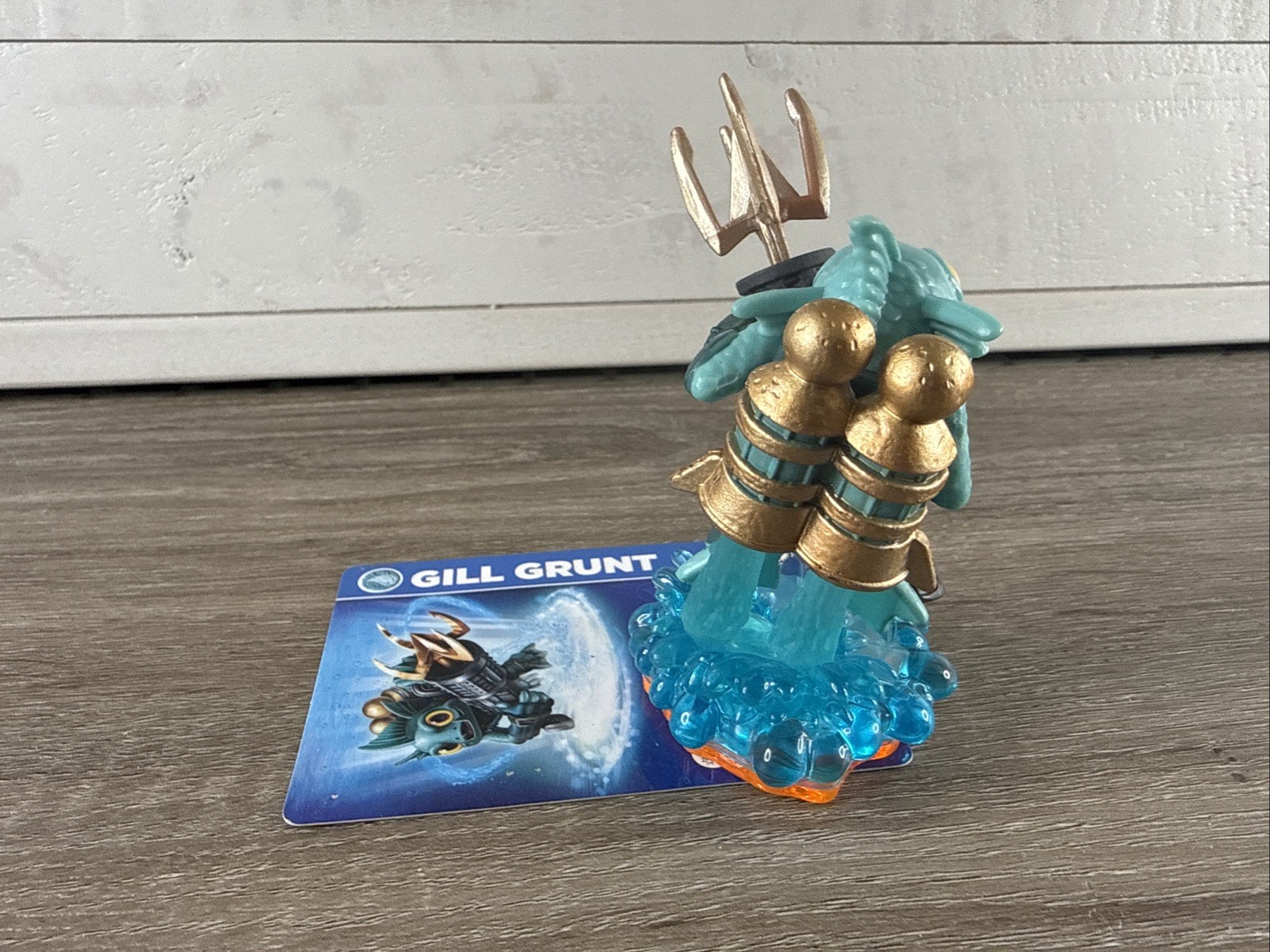 SKYLANDERS Giants Gill Grunt w Card Water Tested Super Quick FREE Shipping