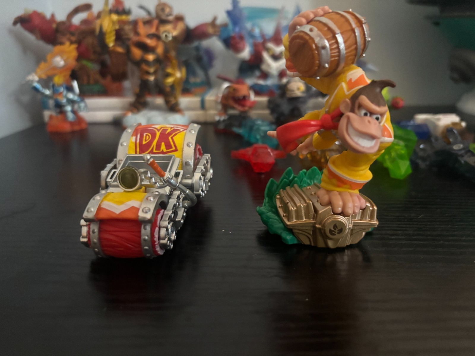 Skylanders collection with Flynn’s ship (not complete), 2 Portals, and 4 games