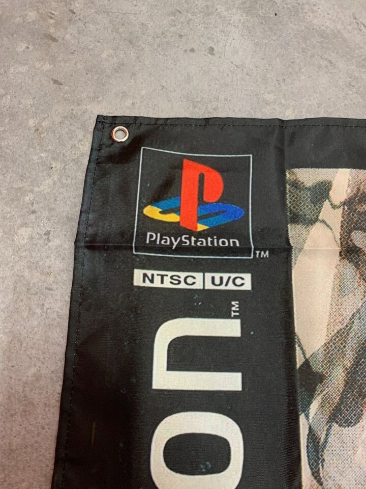 Resident Evil Custom Wall Flag Tapestry 3 x 3 Ft, PS1