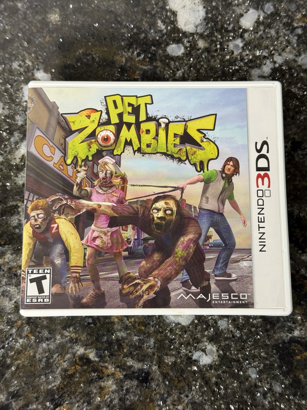 Pet Zombies (Nintendo 3DS, 2011) COMPLETE CIB TESTED NICE!!