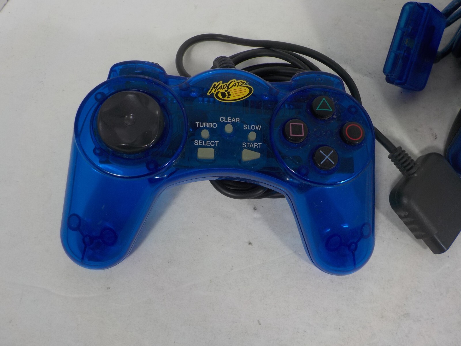 N A129 Mad Catz Third Party Controller Lot of 3 (1 PS1, 1 PS2 &1 Original Xbox)