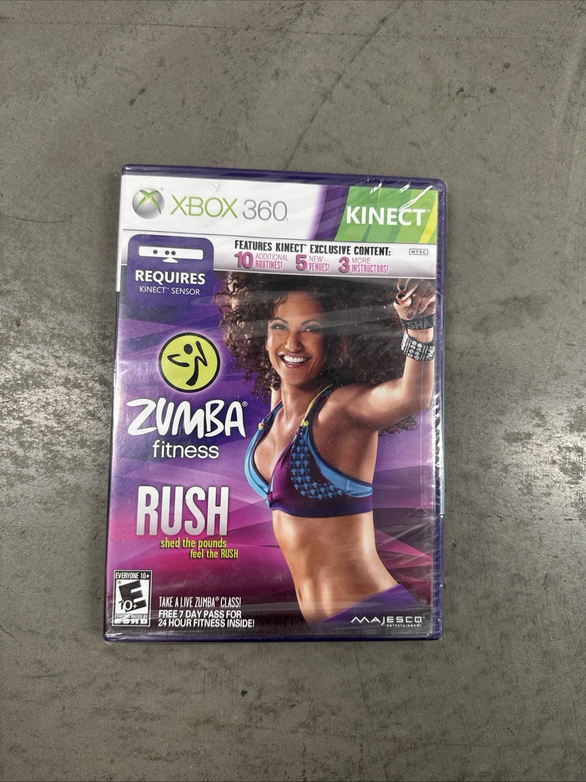 ð Zumba Fitness Rush (Microsoft Xbox 360, 2012) Sealed
