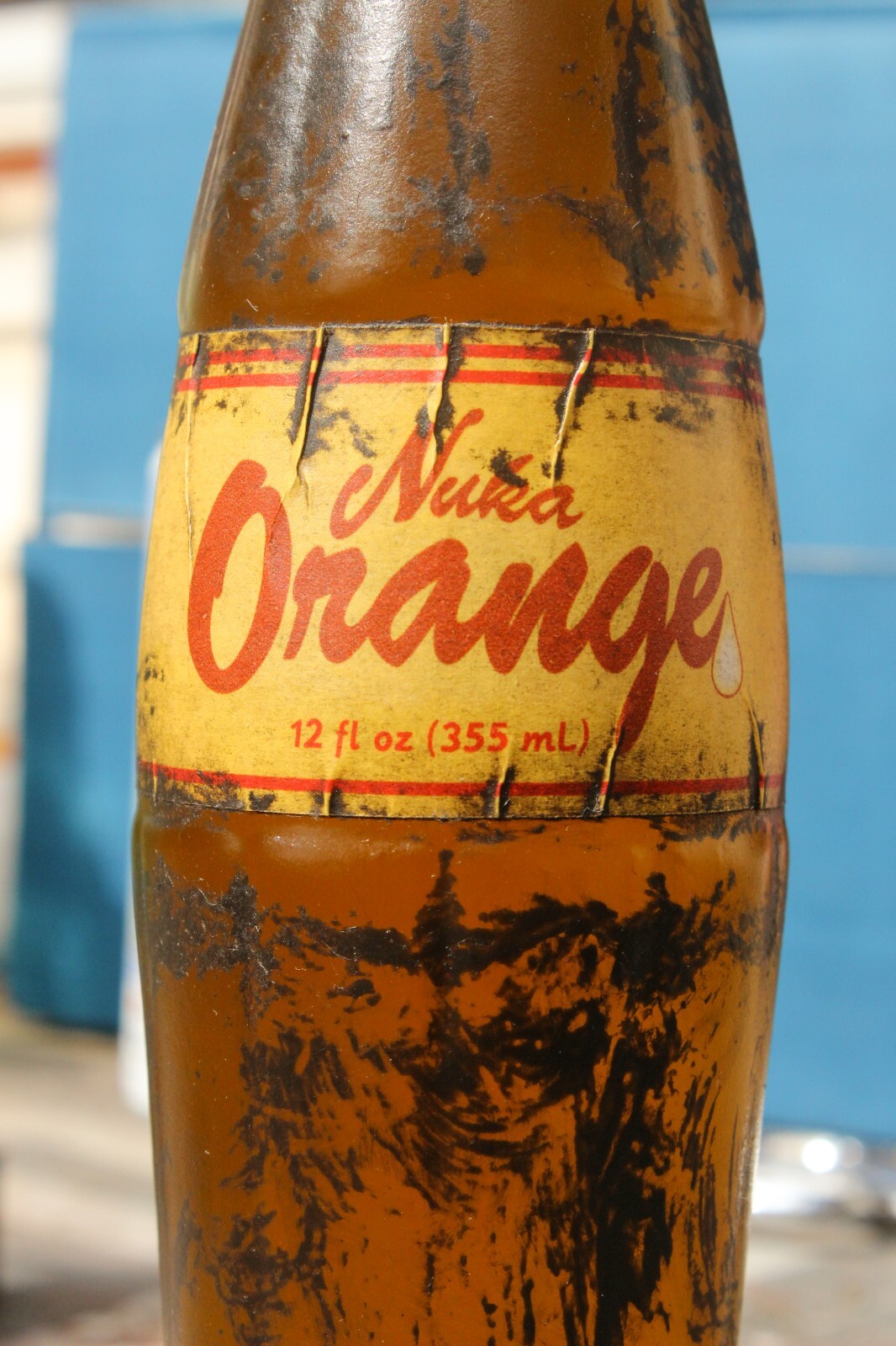 Handmade Nuka Cola Orange 12oz Bottle Replica Inspired from Fallout 4 / 76