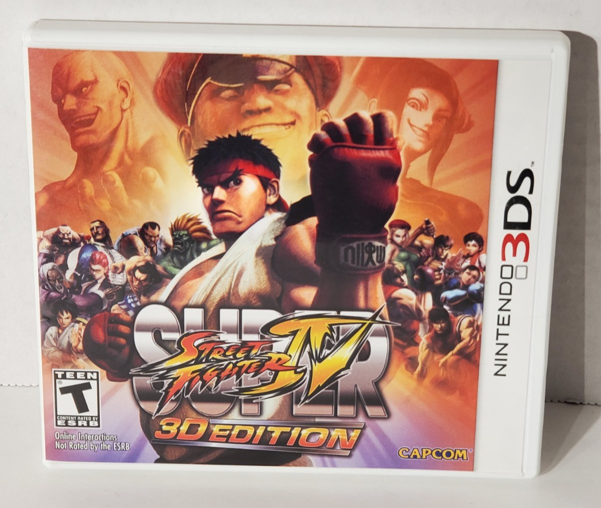 Super Street Fighter IV — 3D Edition (Nintendo 3DS, 2011) Complete – Tested