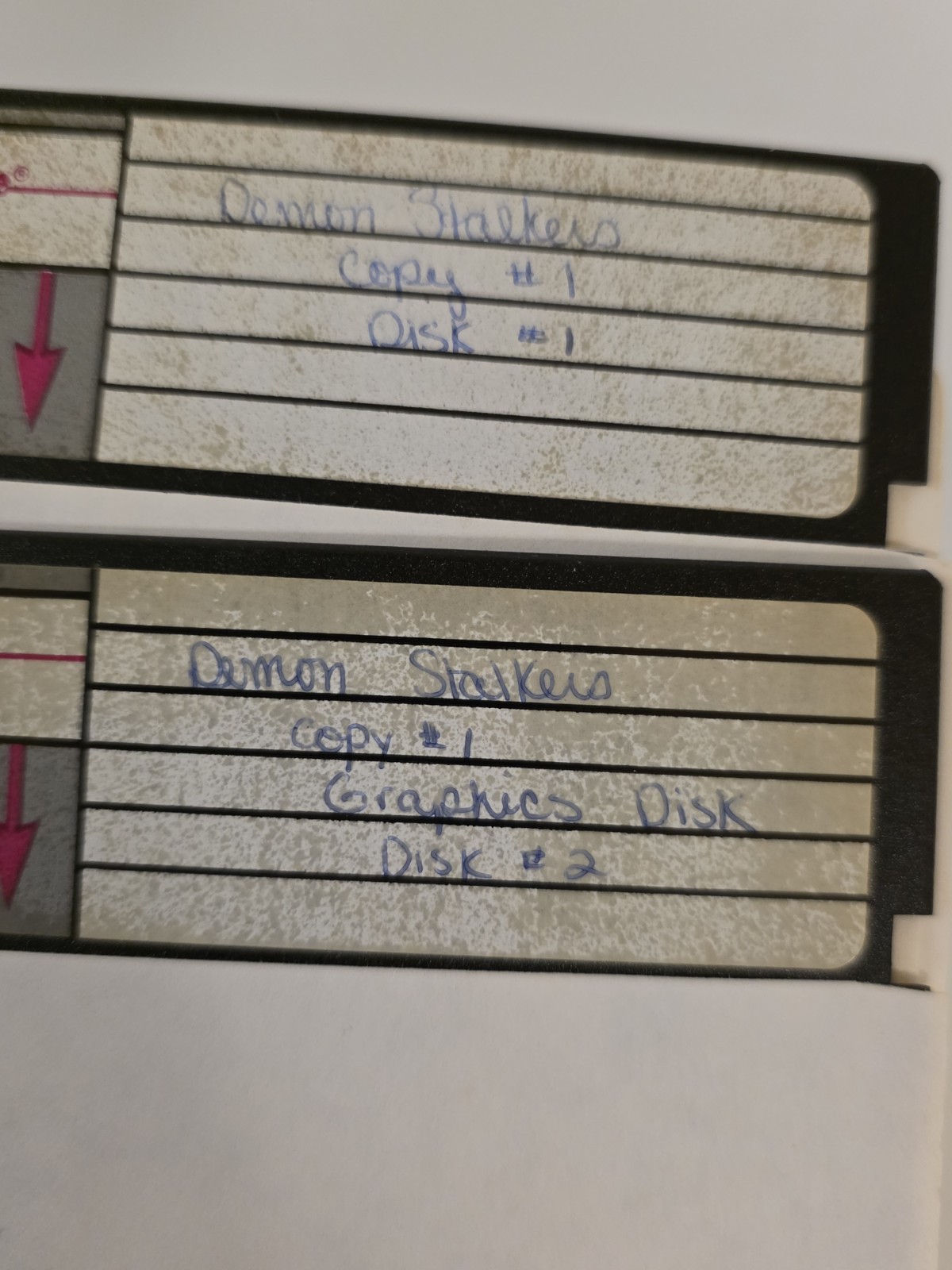 Demon Stalkers (Commodore 64 C64) 5.25 Floppy Disk CIB Complete + Extras