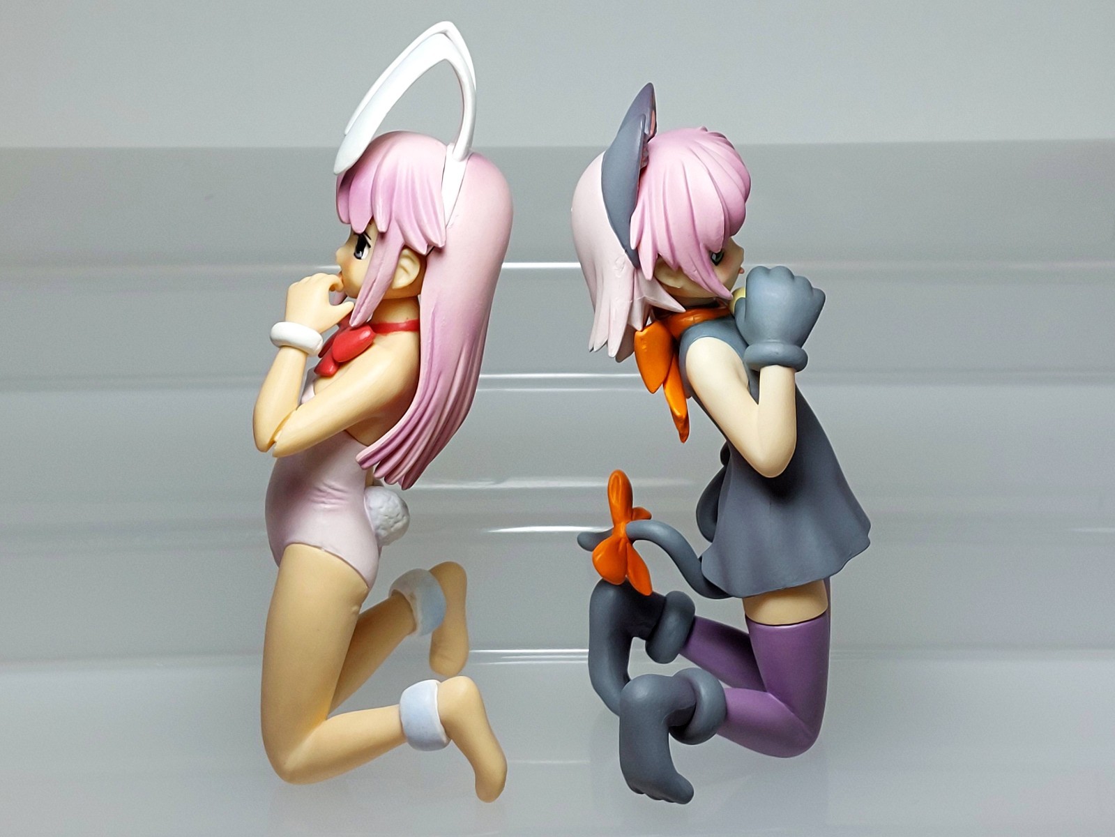 Hajimete no Oishasan Figure Asakura Maina (Bunny) Yuuna (Cat) Girl 4.6-5.1in