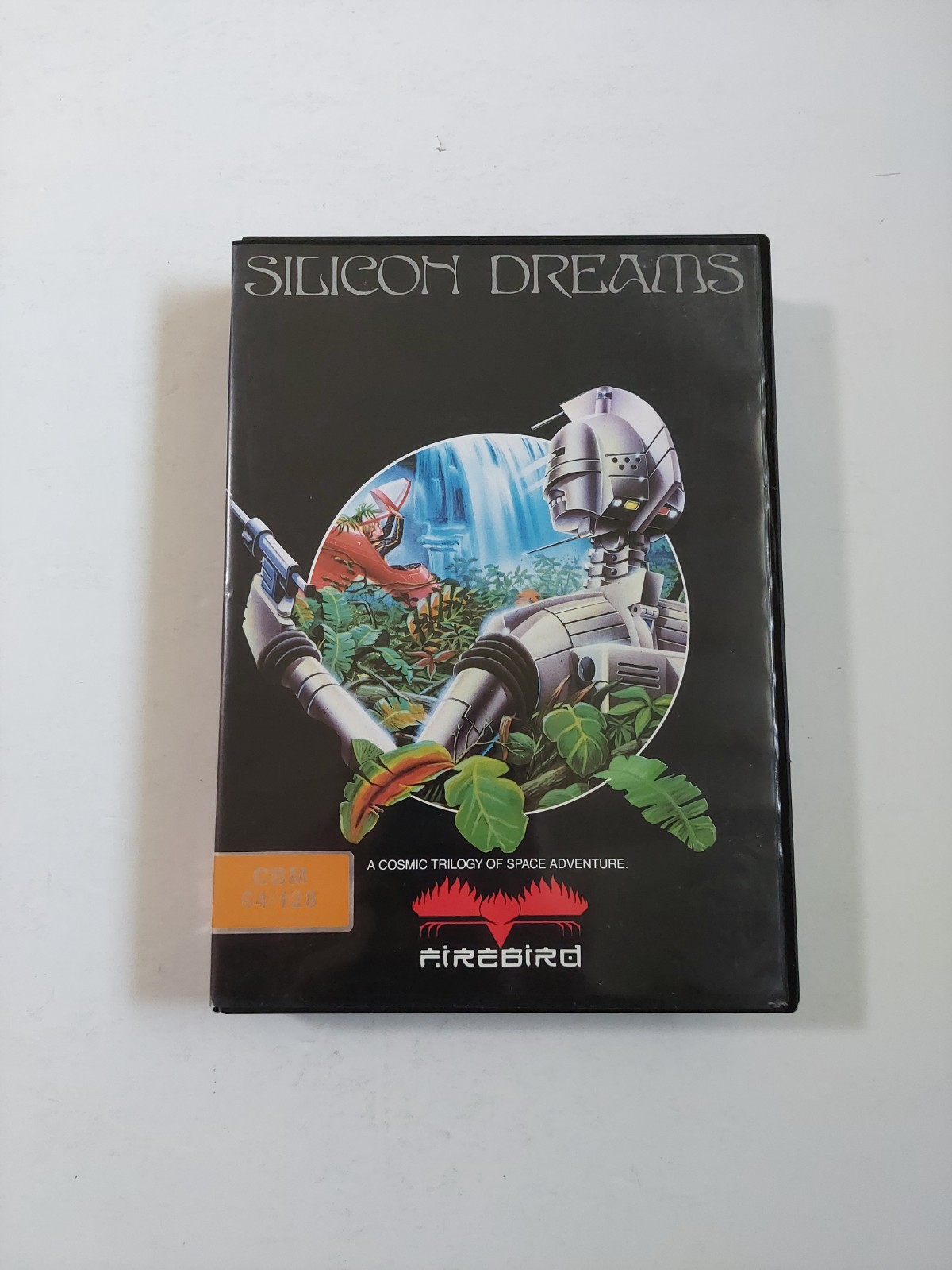 Silicon Dreams Commodore 64 Firebird UK Clamshell Manual Rare Floppy