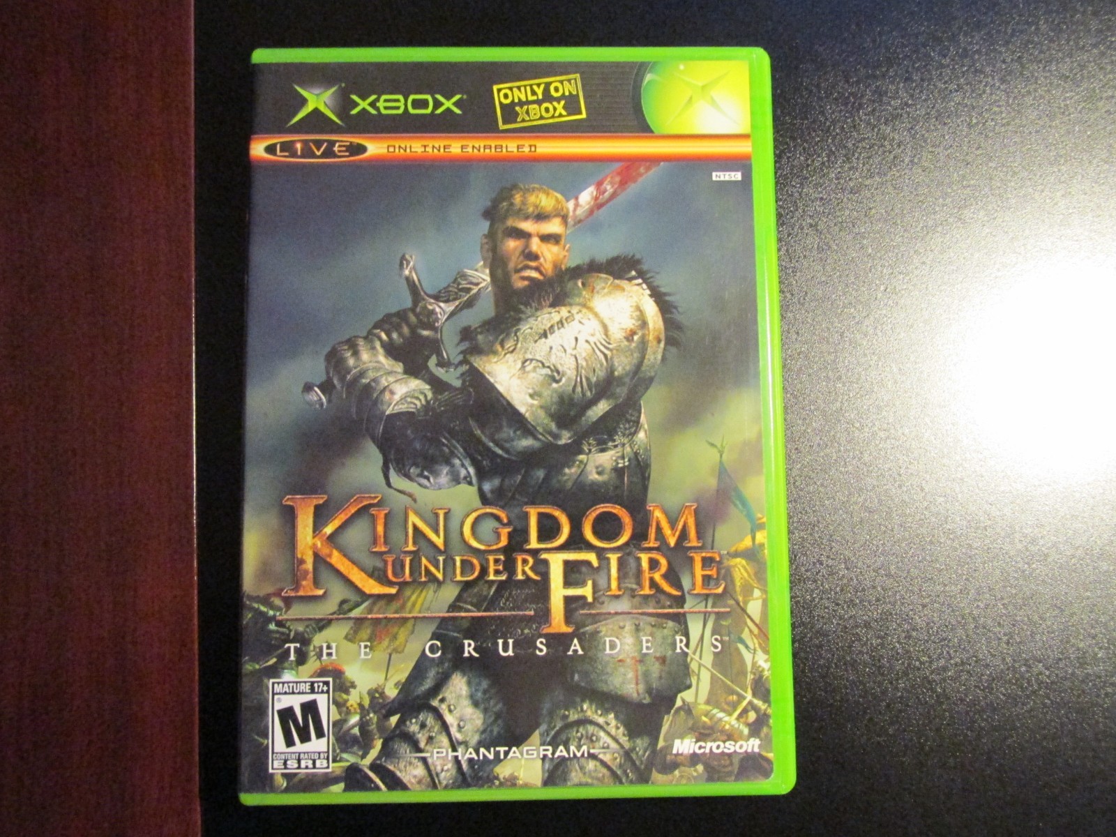 Kingdom Under Fire (Microsoft XBOX) Lord of the Rings COMPLETE NEW PRISTINE MINT