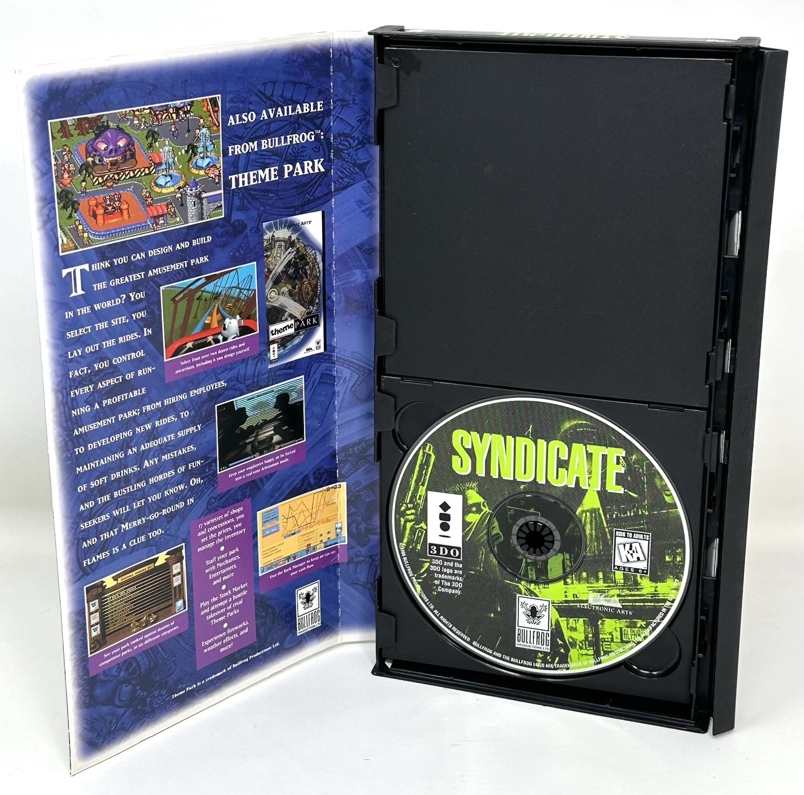 Syndicate (Panasonic 3DO, 1995) Longbox – CIB Complete