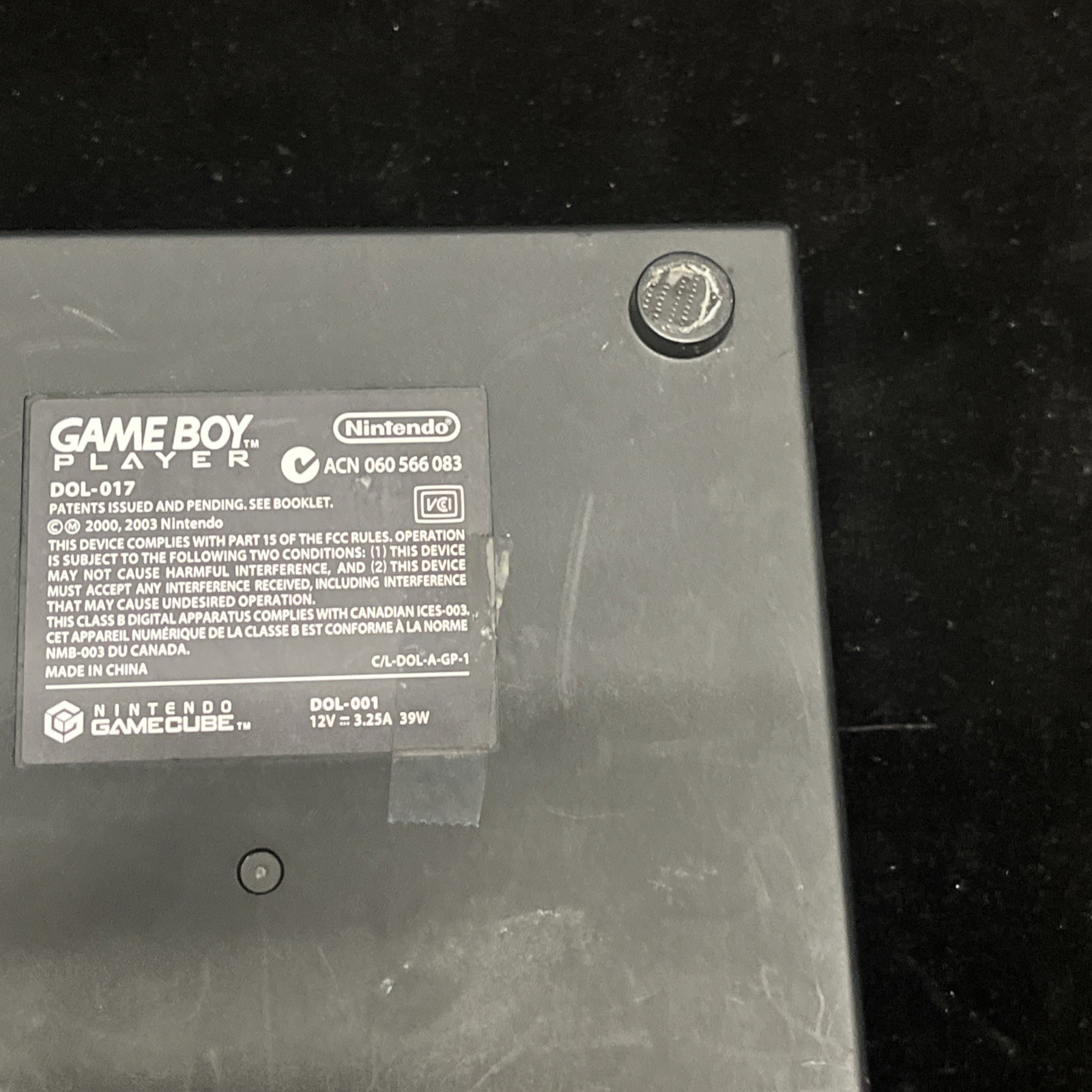 Game Boy Player DOL-017 Nintendo GameCube DOL-001