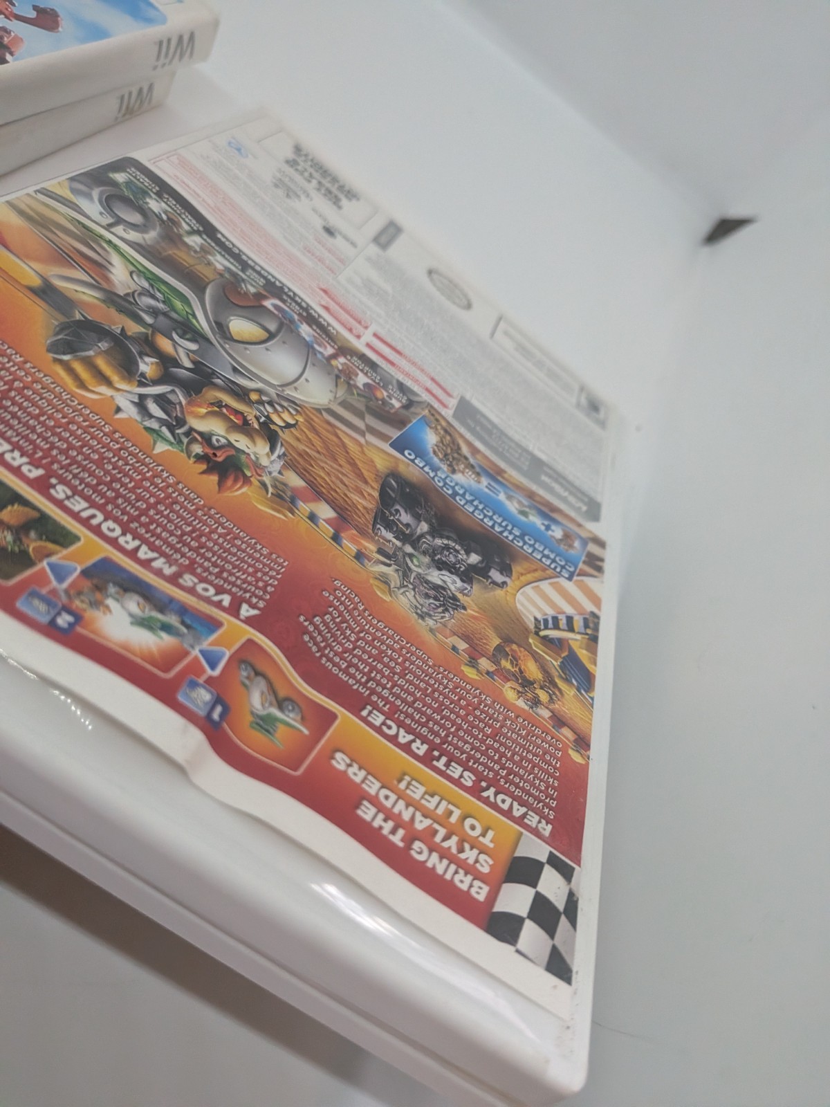 Lot of 4 Wii Skylanders Games Spyros Adventure, Giants, Superchargers,Swap Force