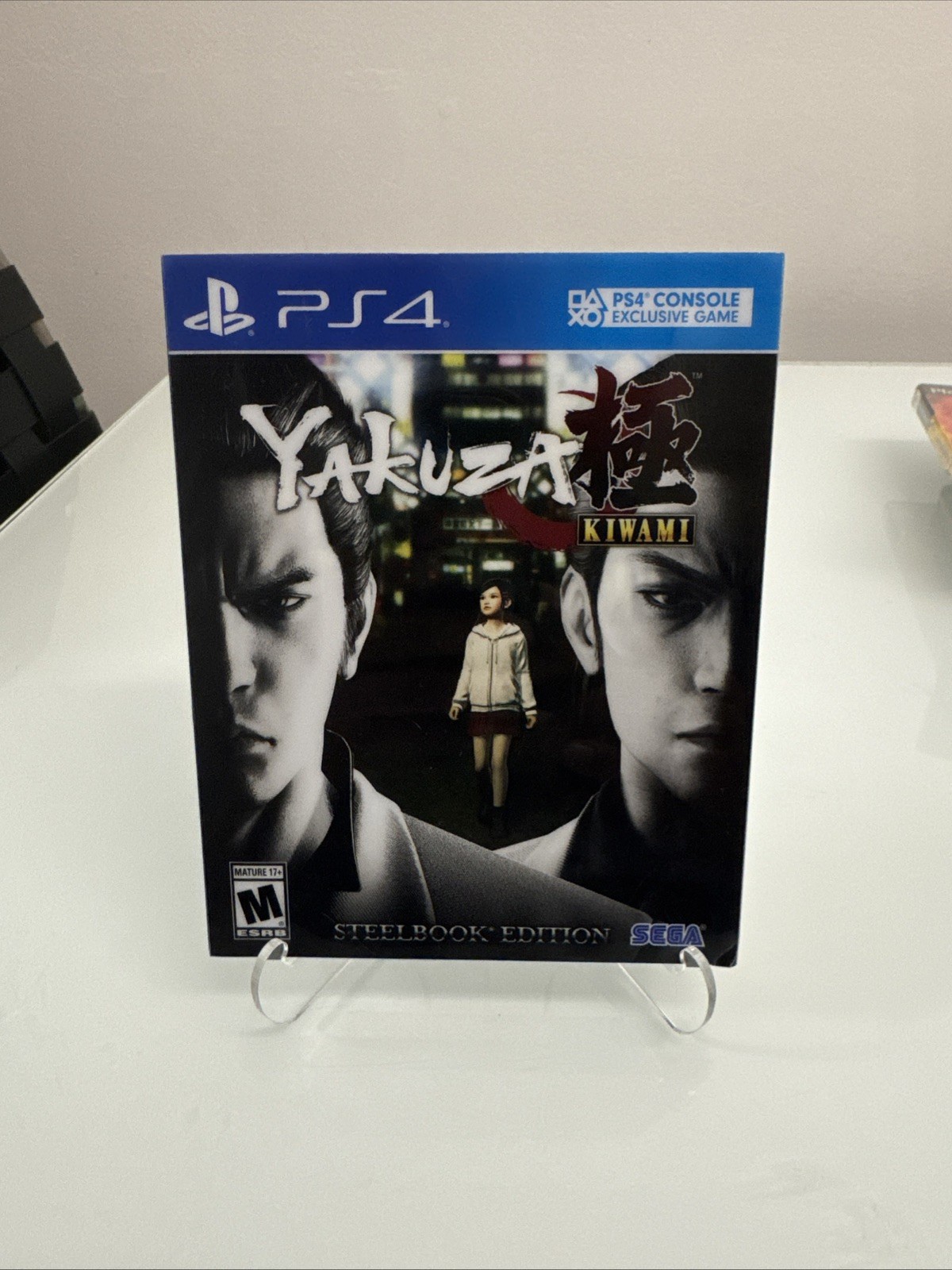 Yakuza Kiwami Steelbook Edition for PlayStation 4 PS4 complete in box, works