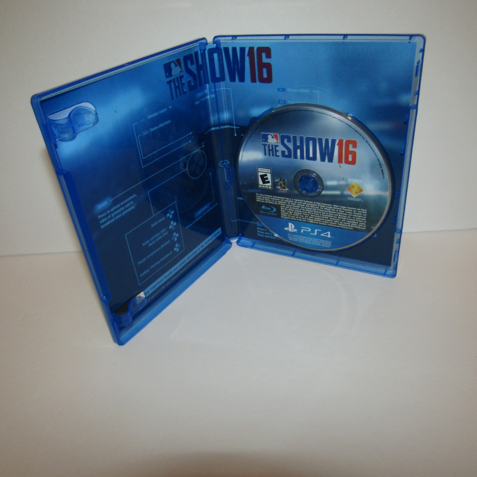 MLB 16 The Show Sony PlayStation 4 PS4 Baseball Video Game