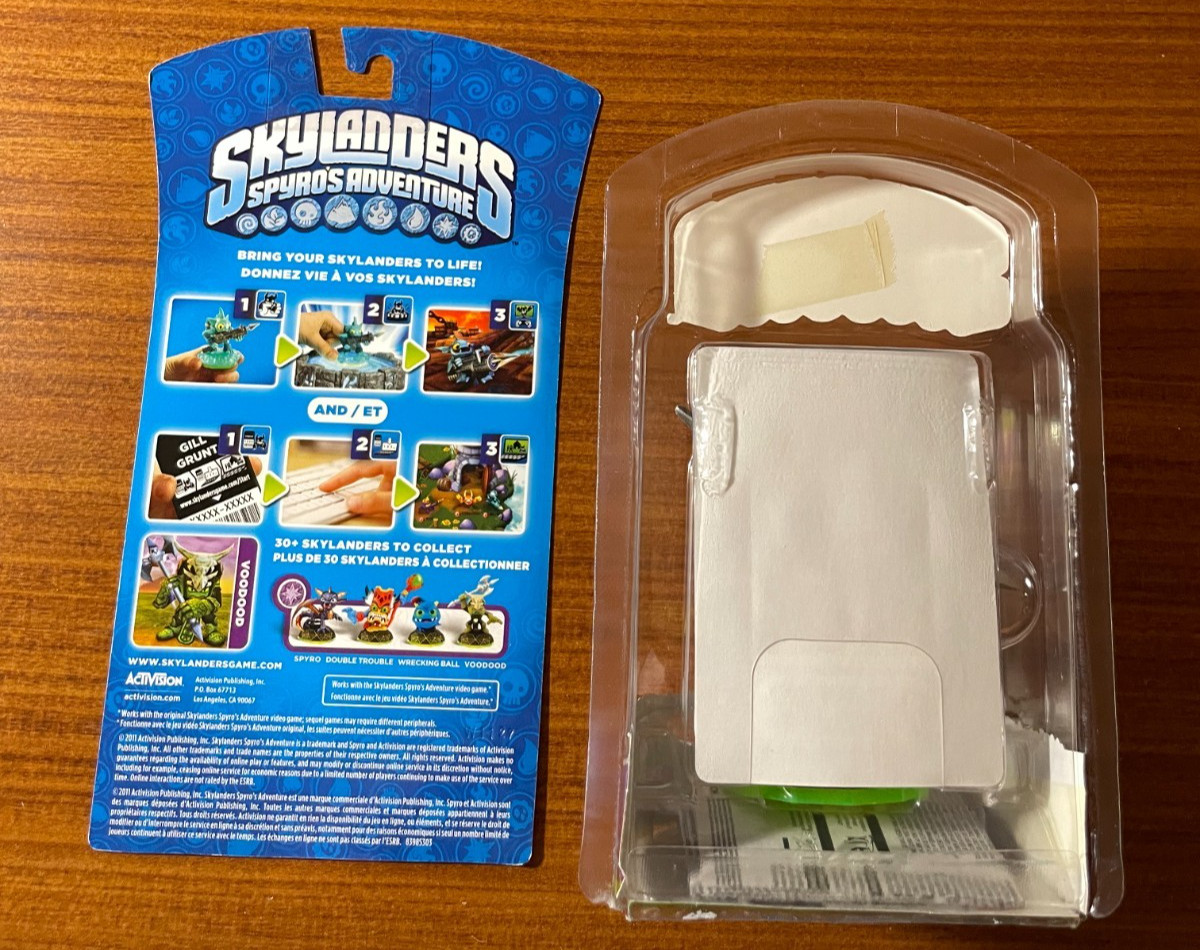Skylanders Spyro’s Adventure VOODOOD Series 1 Action Figure 2011 Unopened