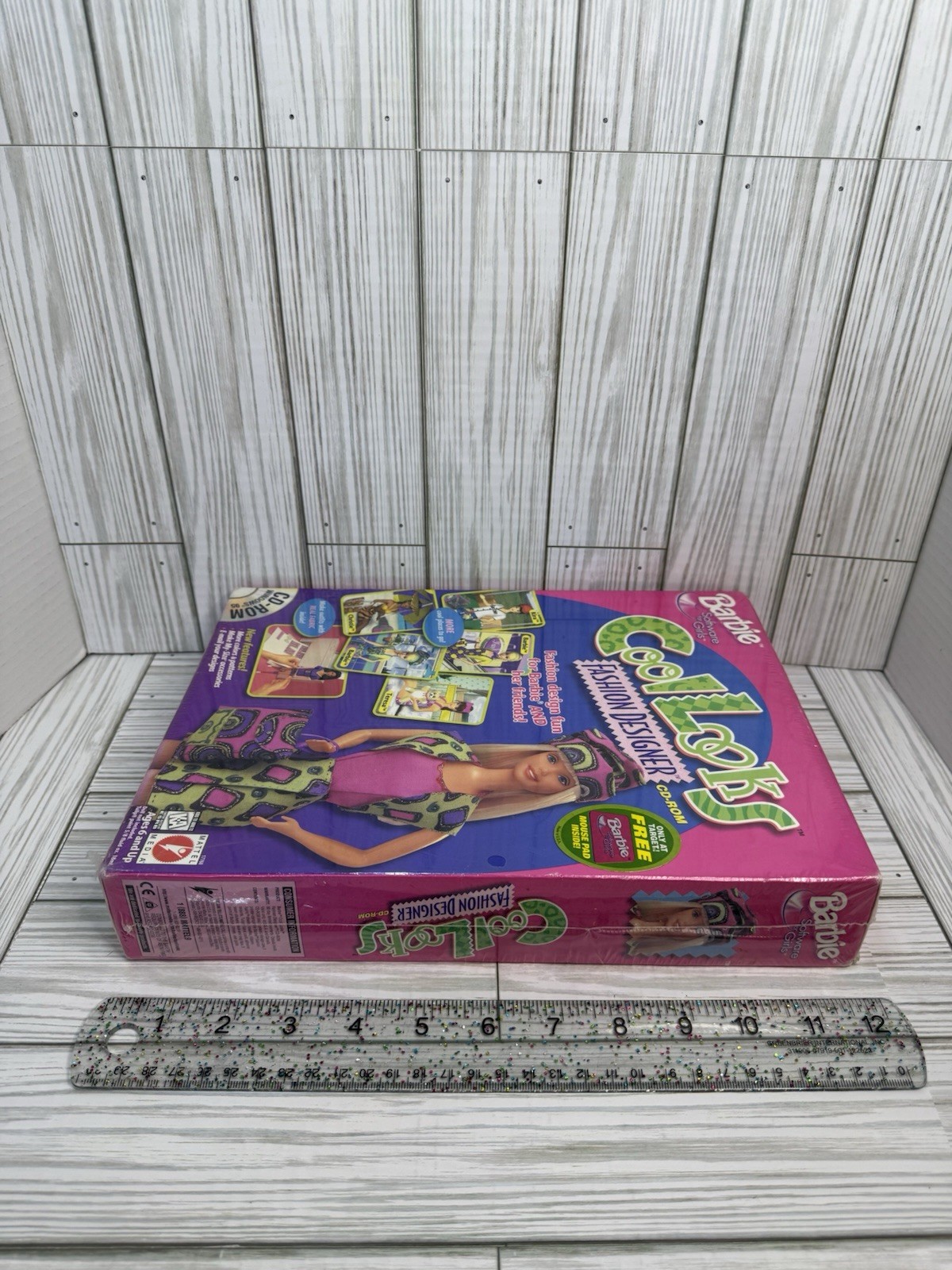 MATTEL Barbie Cool Looks Fashion Designer CD-ROM 1997 SEALED TARGET EXCLUSIVE