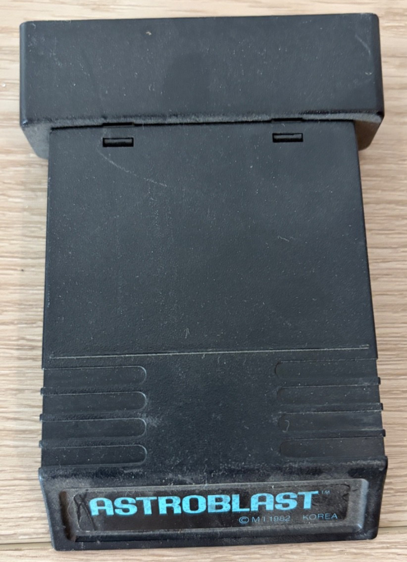 Astroblast Atari 2600 Cartridge Game 1982 Free Fast Ship