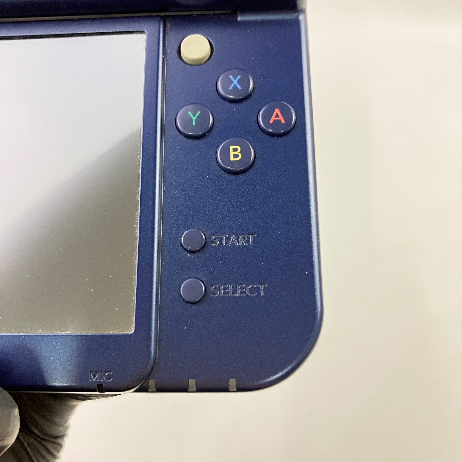 TOP IPS Nintendo new 3DS LL XL Metallic Blue Console Region Locked Japanese Only
