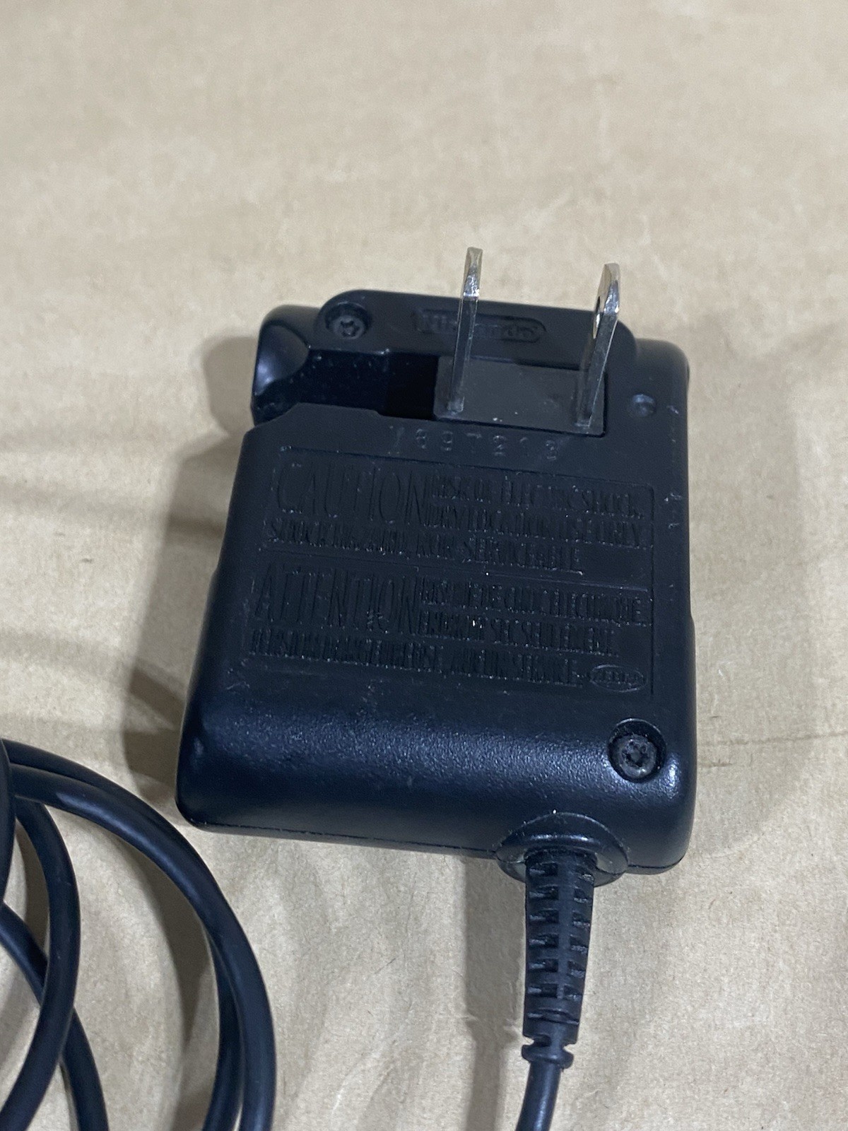 OEM Nintendo DS Game Boy Advance SP GBA SP Charger AC Adapter NTR-002 TESTED
