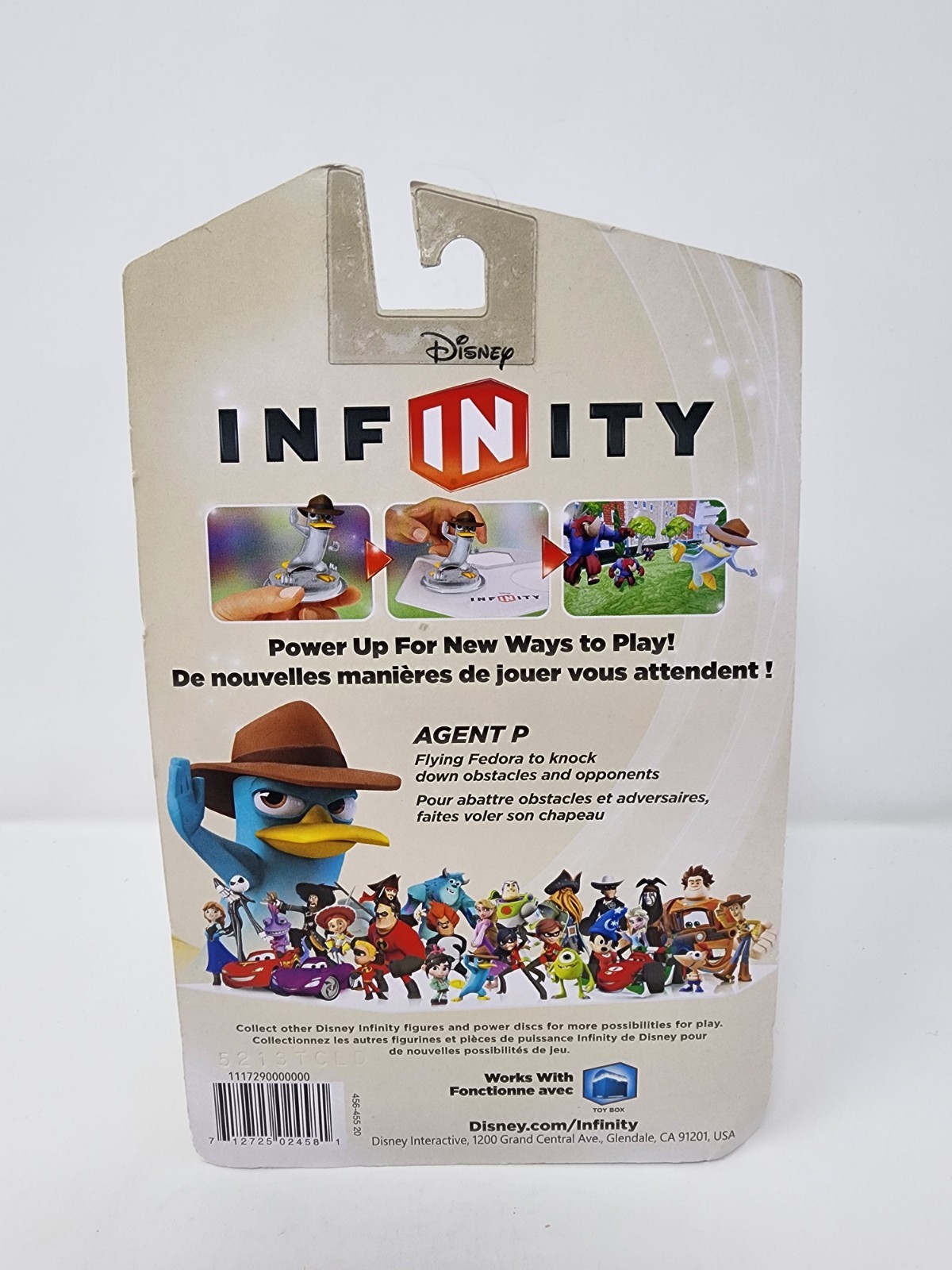 Disney Infinity Phineas and Ferb Agent P Crystal Figure Toys ‘R’ Us Sealed
