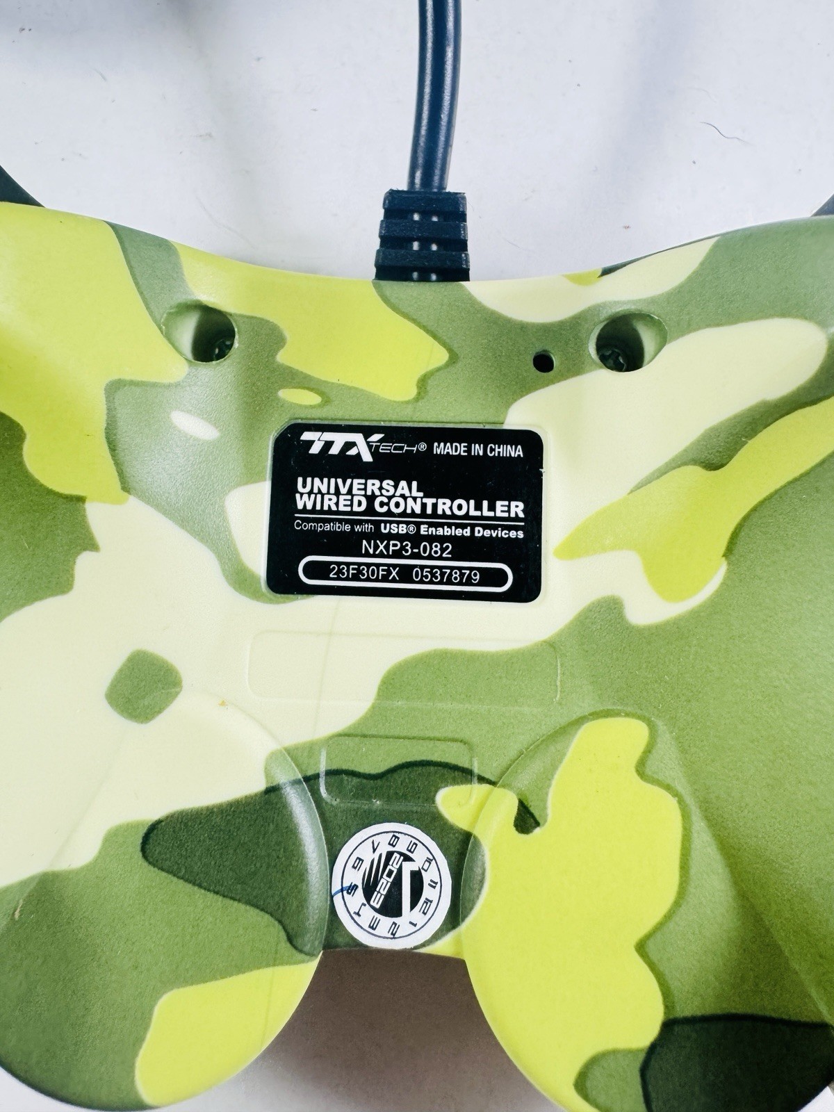 TTX Tech Universal Wired USB Gaming Controller (NXP3-485), Camo Tested ML447