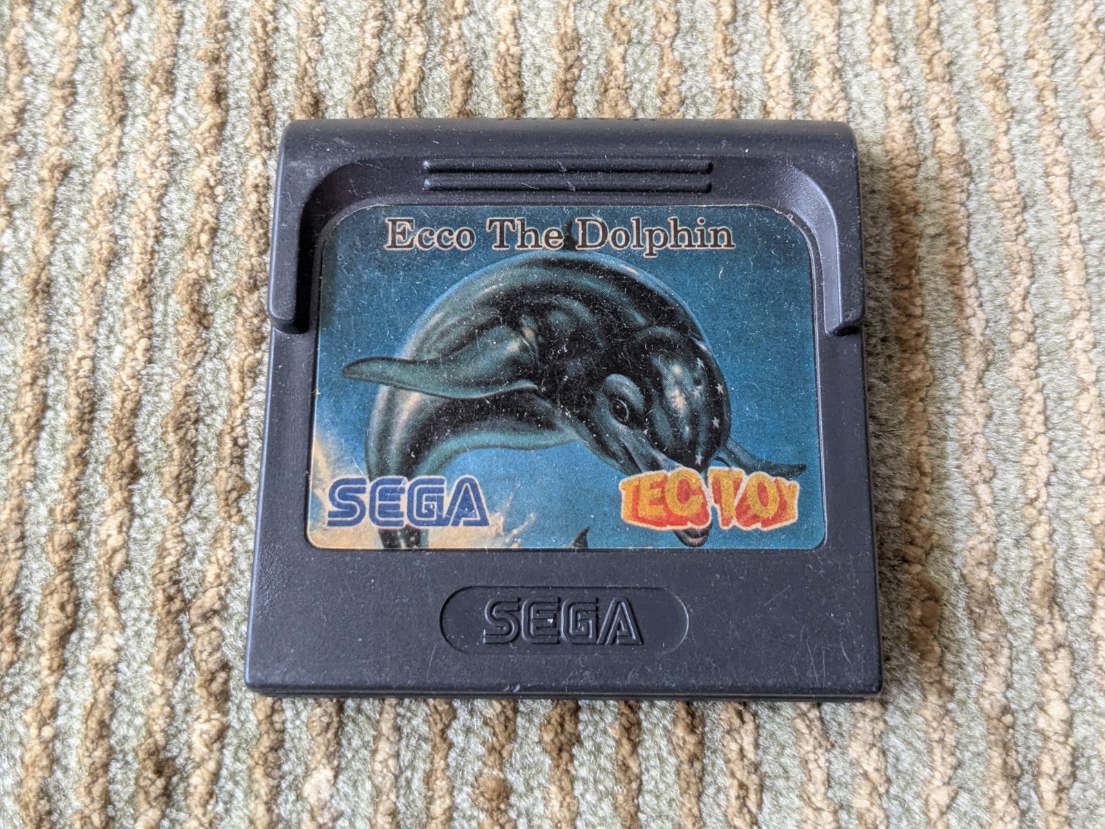 Ecco The Dolphin Sega Game Gear Tec Toy Brazil Cartridge Only Tested US SELLER