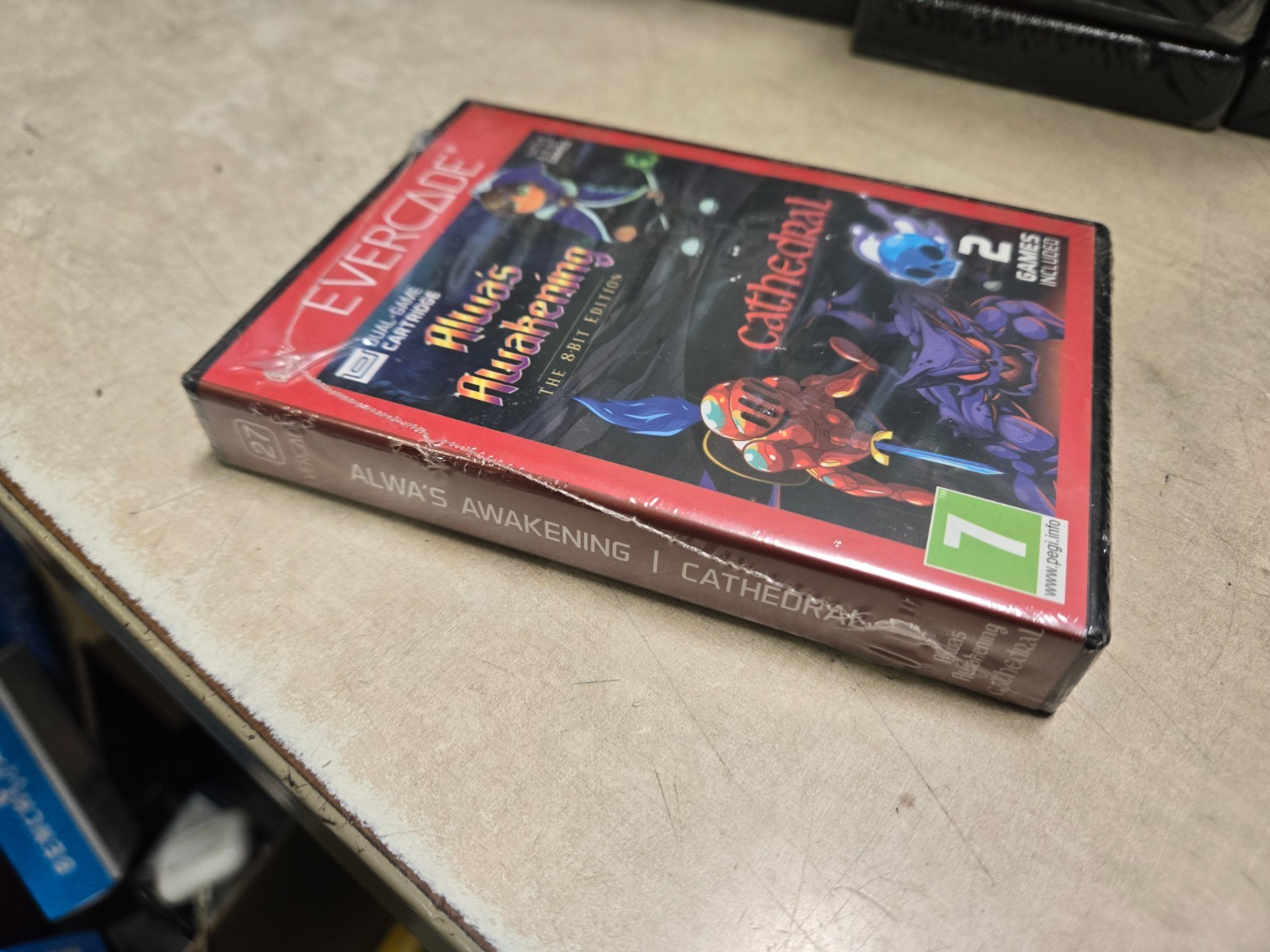 Evercade Cathedral Alwa’s Awakening New Sealed UK Pegi 7
